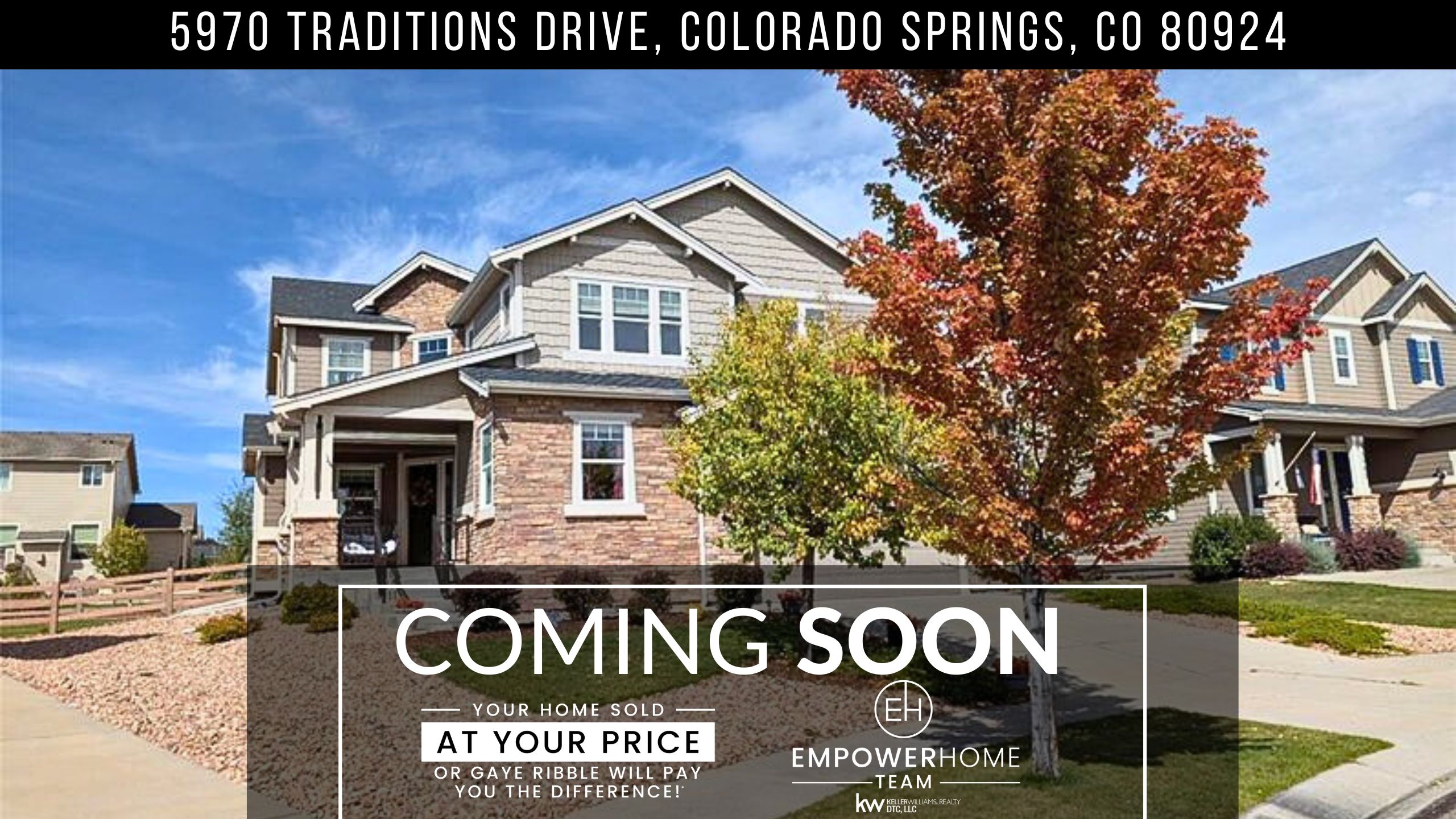 5970 Traditions Drive, Colorado Springs, CO 80924