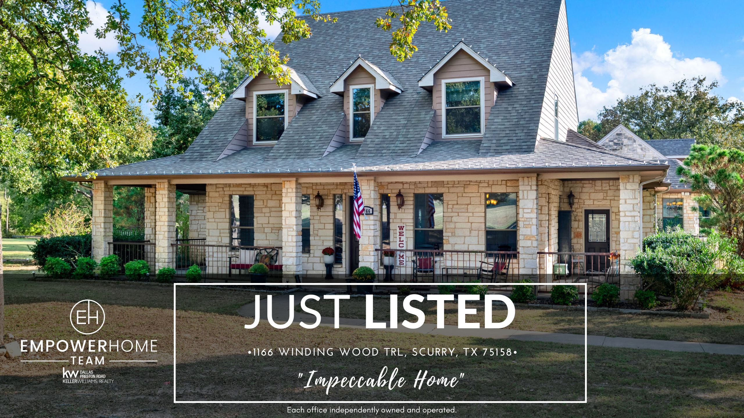 1166 Winding Wood Trl, Scurry, TX 75158