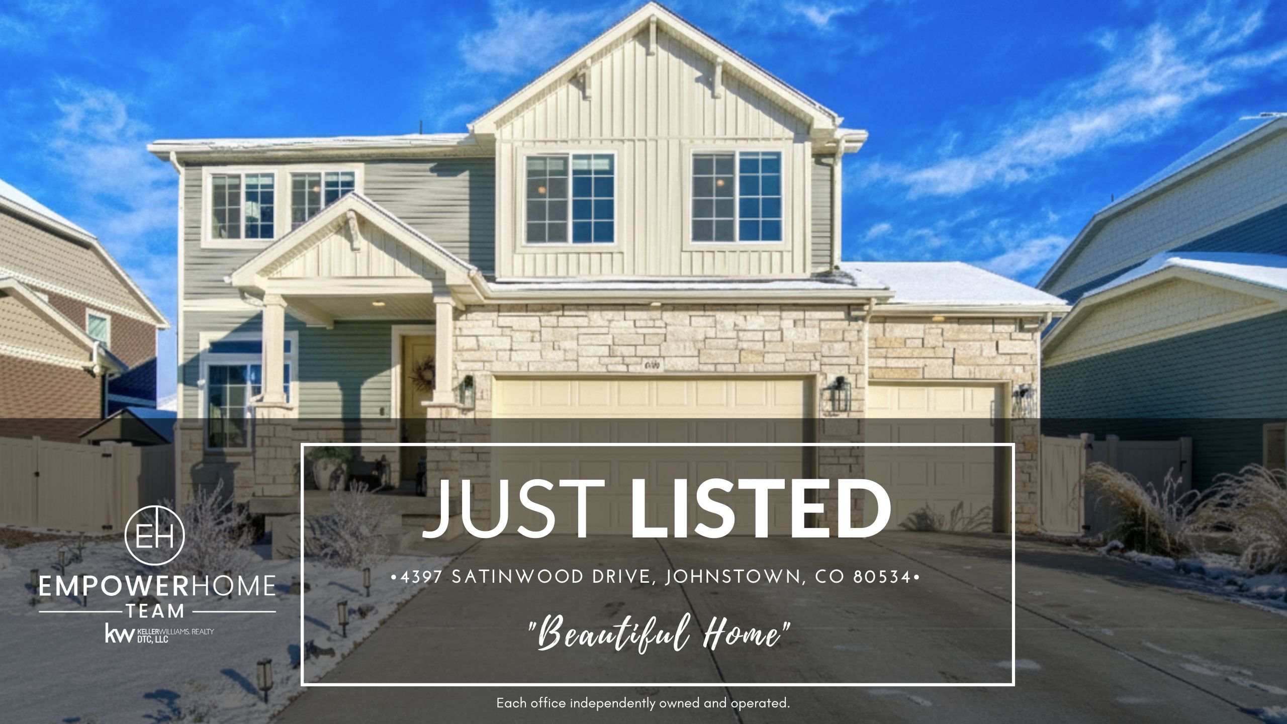 4397 Satinwood Drive, Johnstown, CO 80534