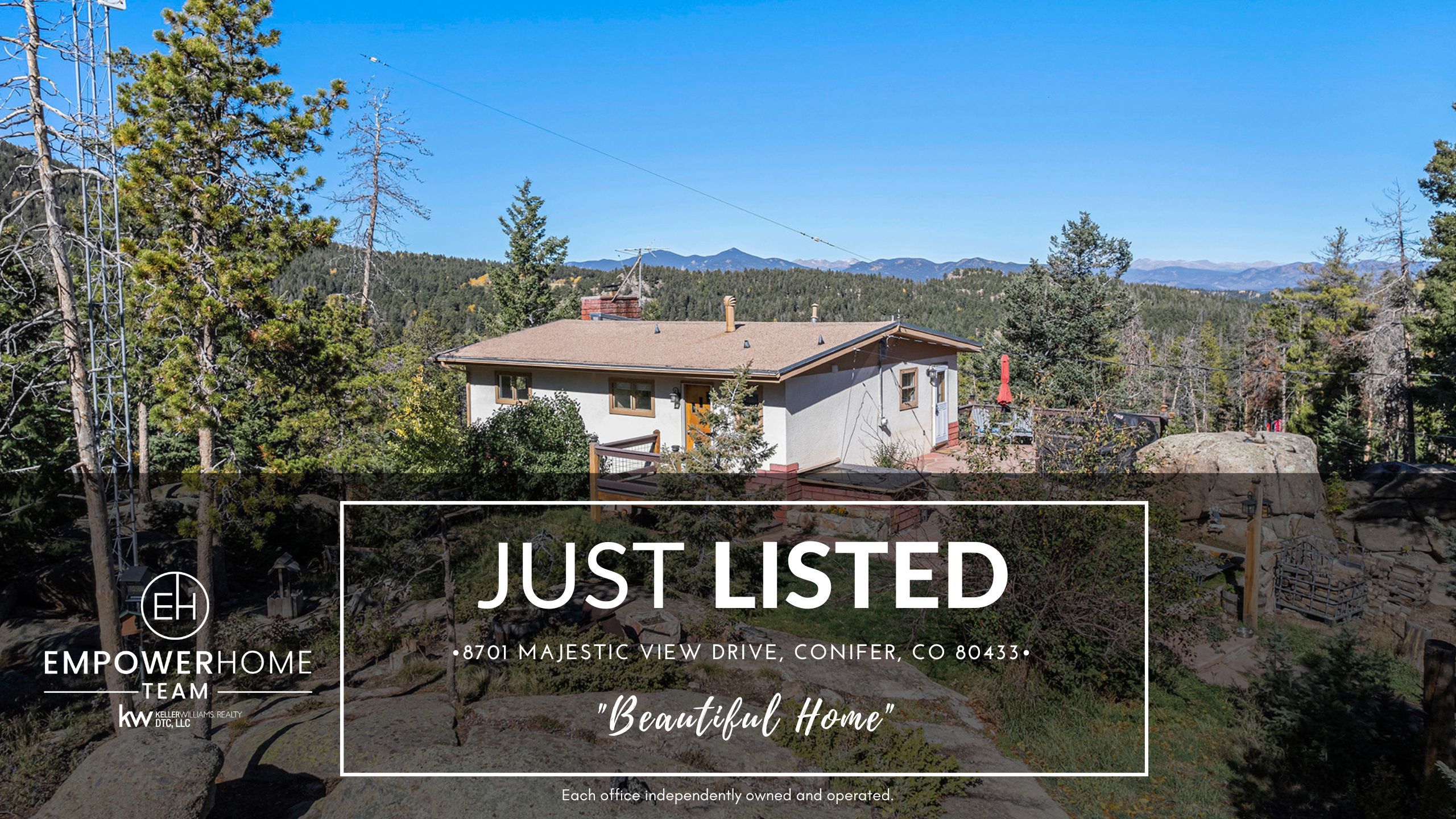 8701 Majestic View Drive, Conifer, CO 80433