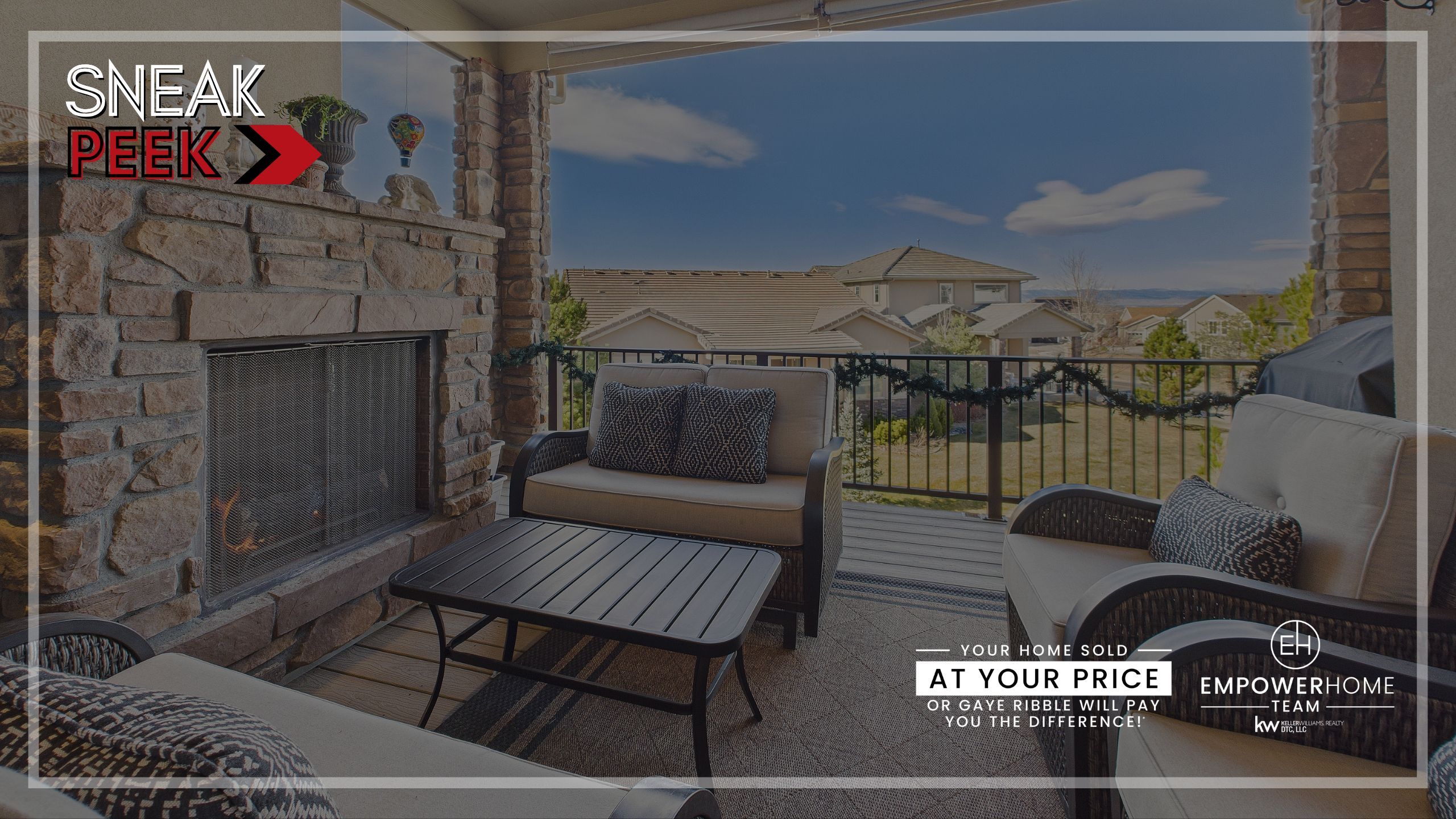 EmpowerHome Team Colorado Weekly List of Sneak Peek Homes for December 25