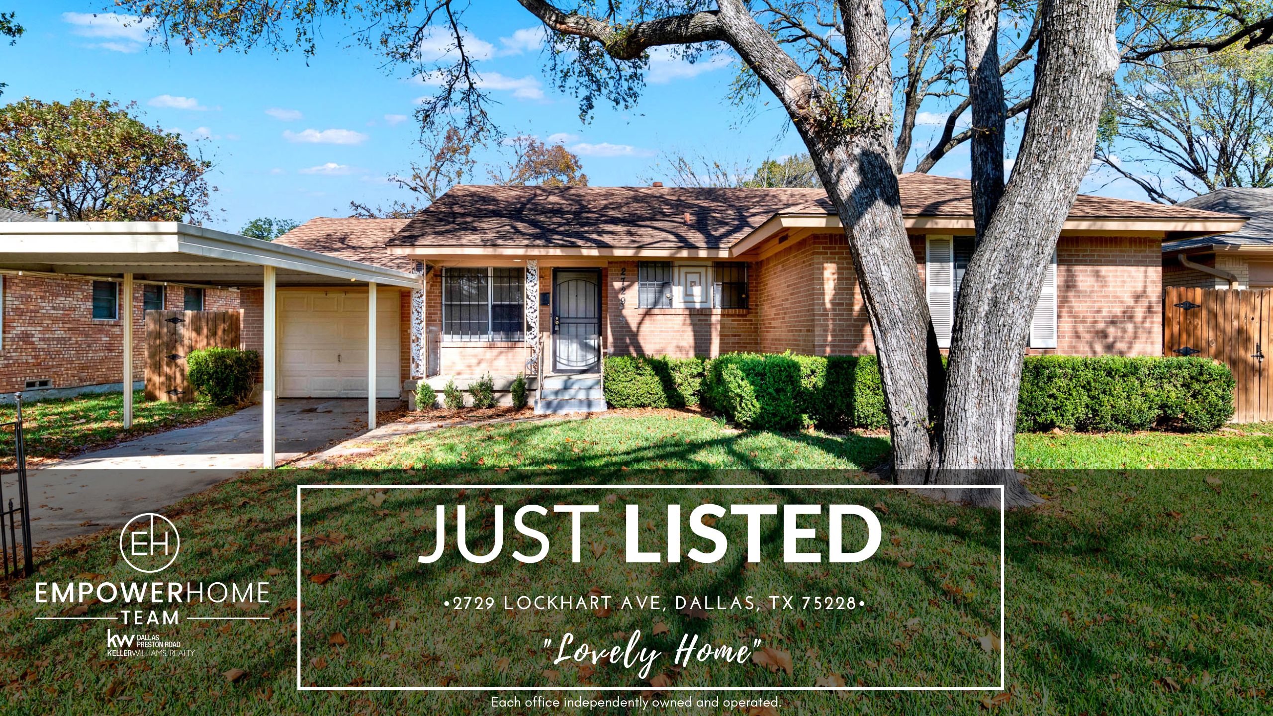 2729 Lockhart Ave, Dallas, TX 75228