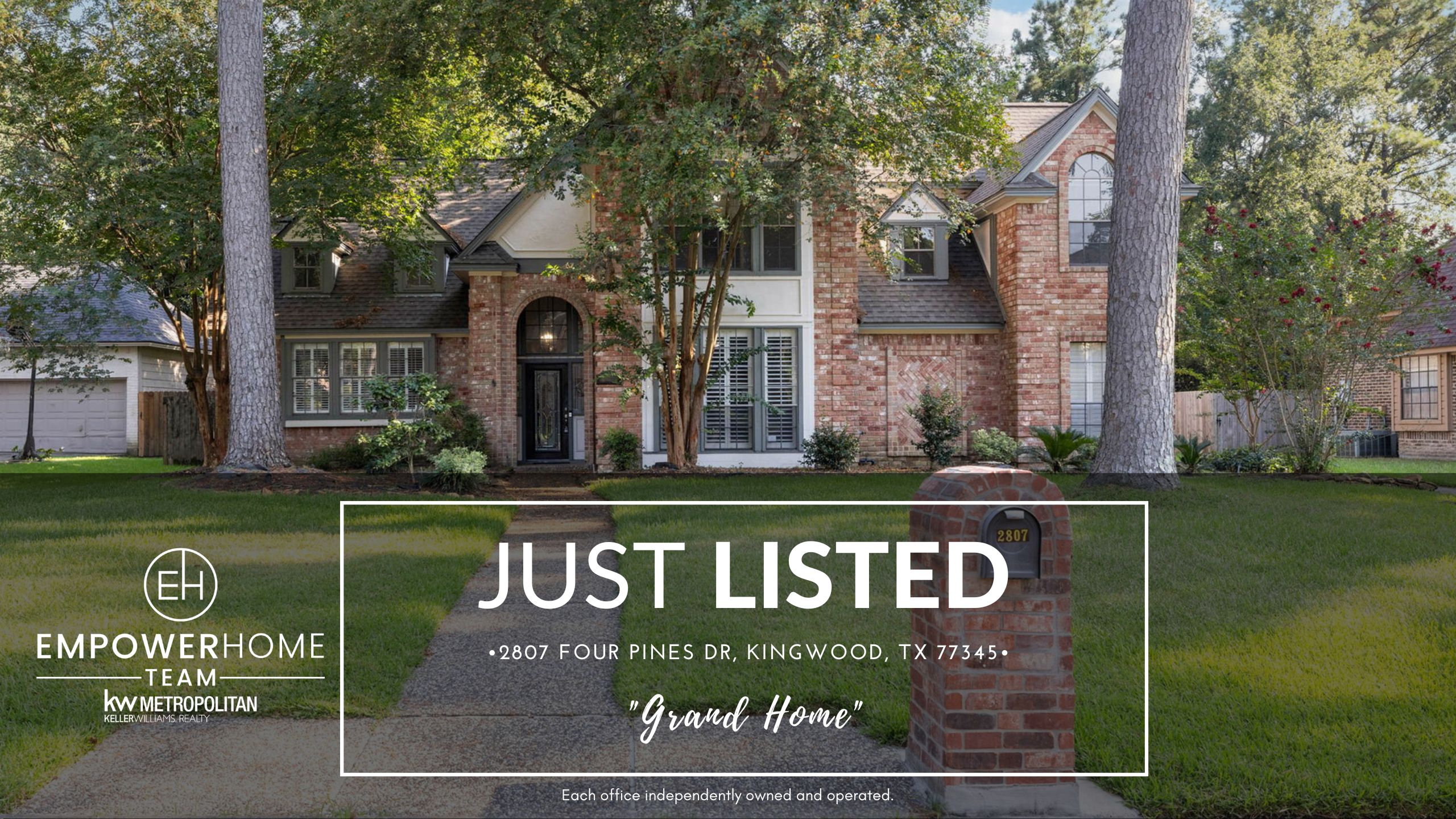 2807 Four Pines Dr, Kingwood, TX 77345