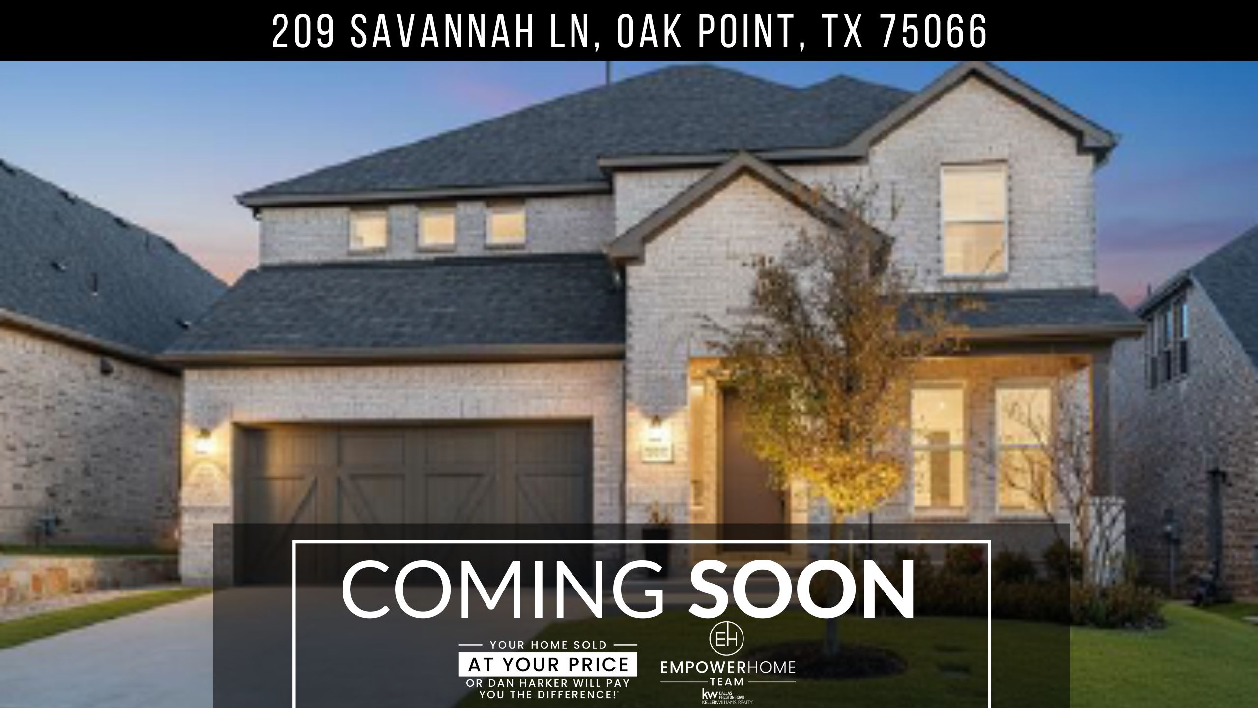 209 Savannah Ln, Oak Point, TX 75068