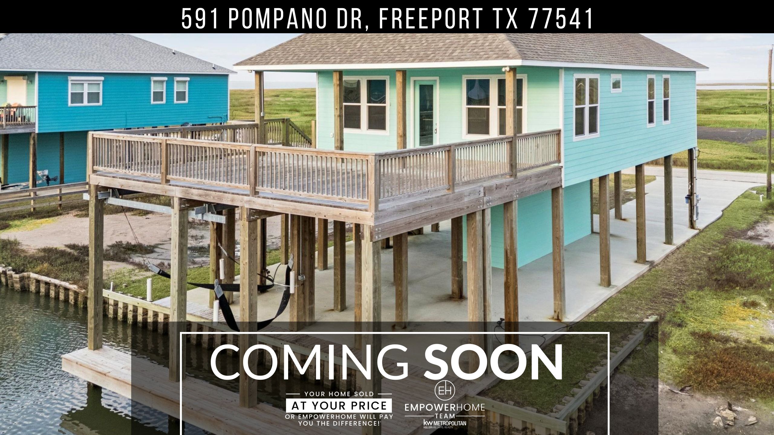 591 Pompano Dr, Freeport, TX 77541