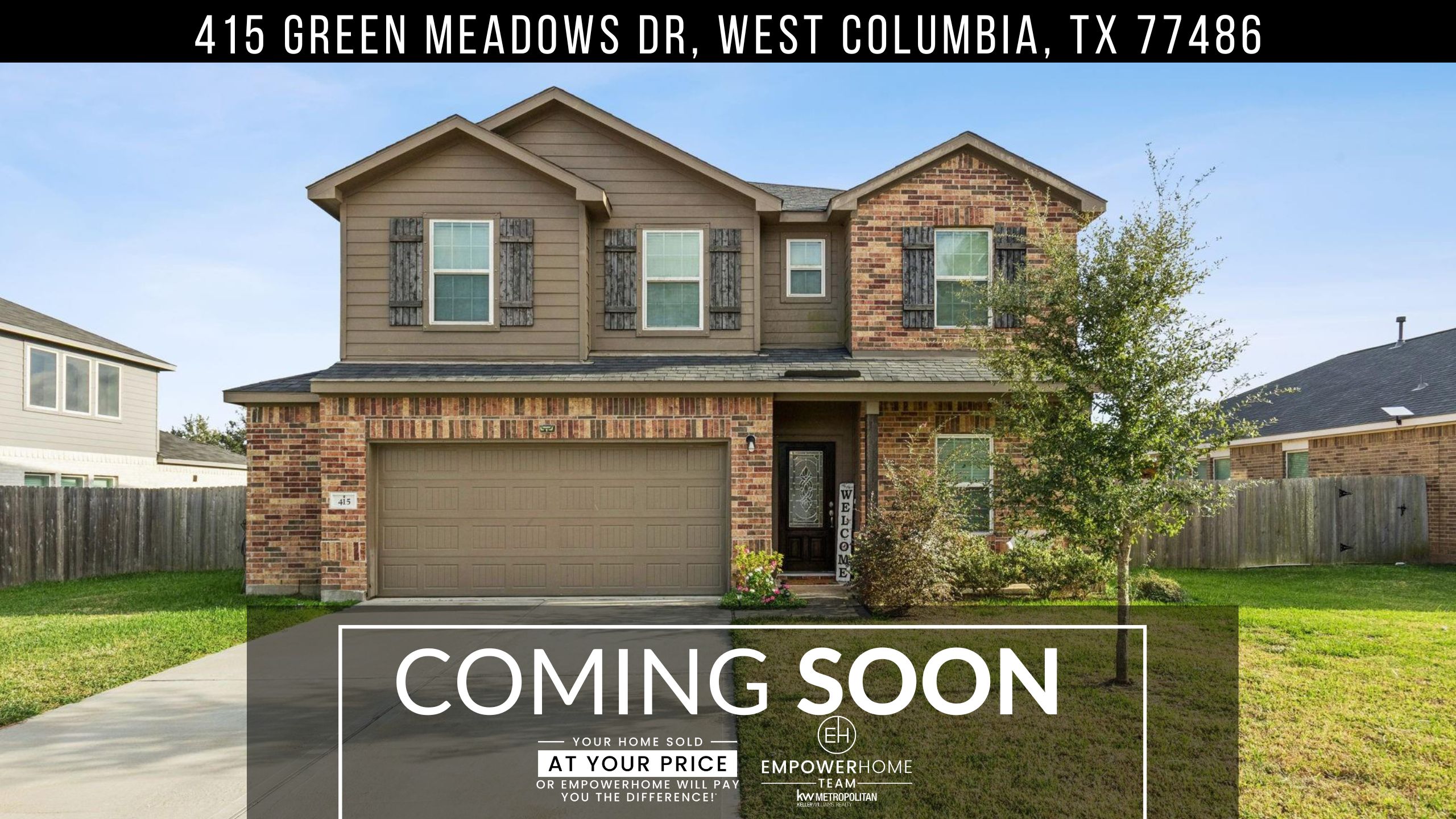 415 Green Meadows Dr, West Columbia, TX 77486