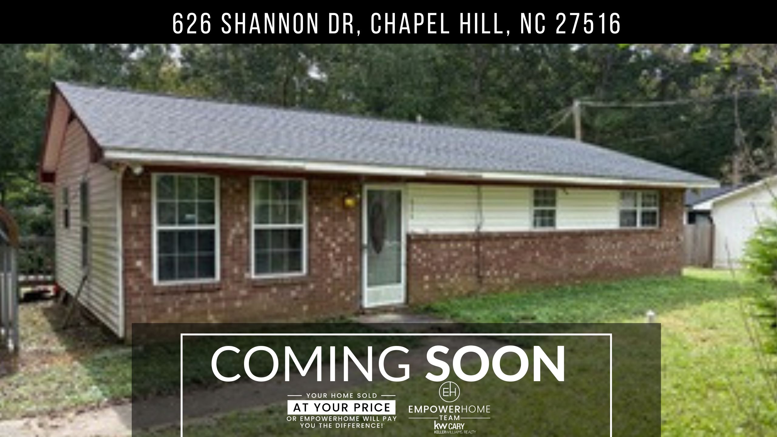 626 Shannon Dr, Chapel Hill, NC 27516