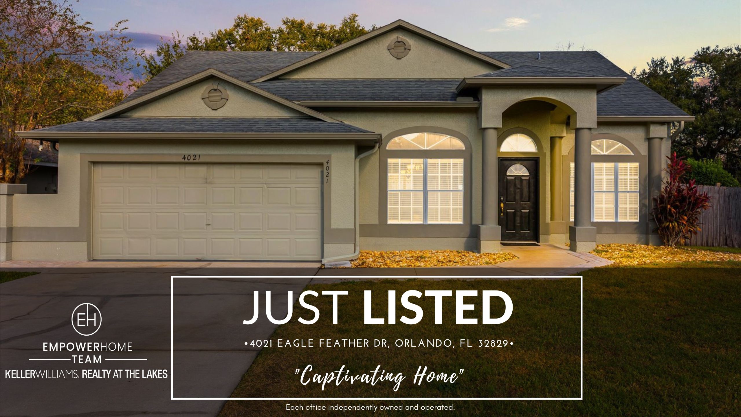 4021 Eagle Feather Dr, Orlando, FL 32829