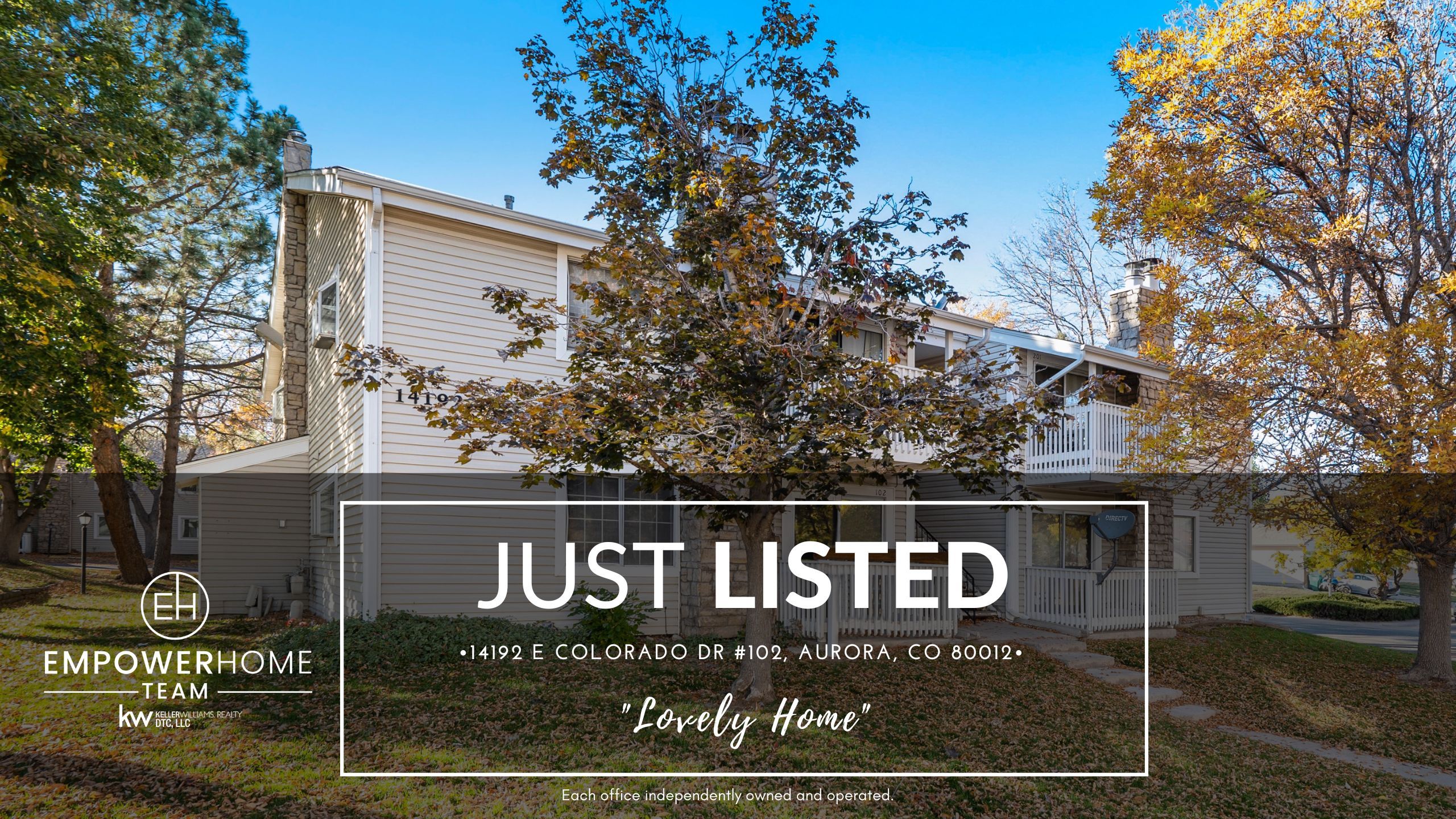 14192 E Colorado Dr #102, Aurora, CO 80012