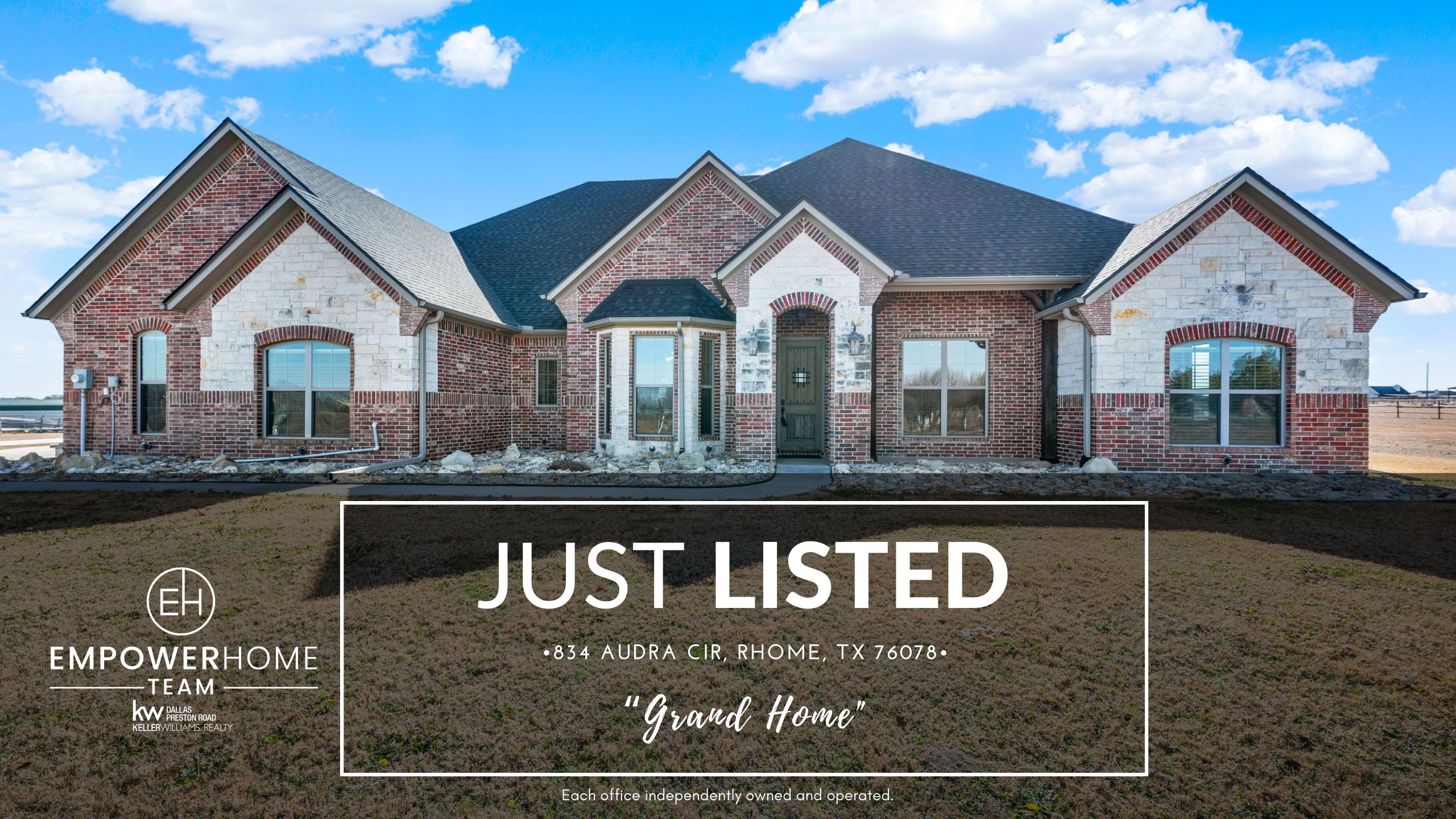 834 Audra Cir, Rhome, TX 76078