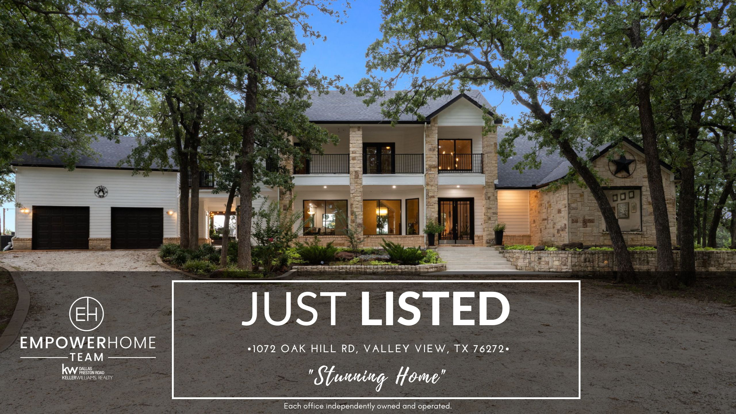 1072 Oak Hill Rd, Valley View, TX 76272