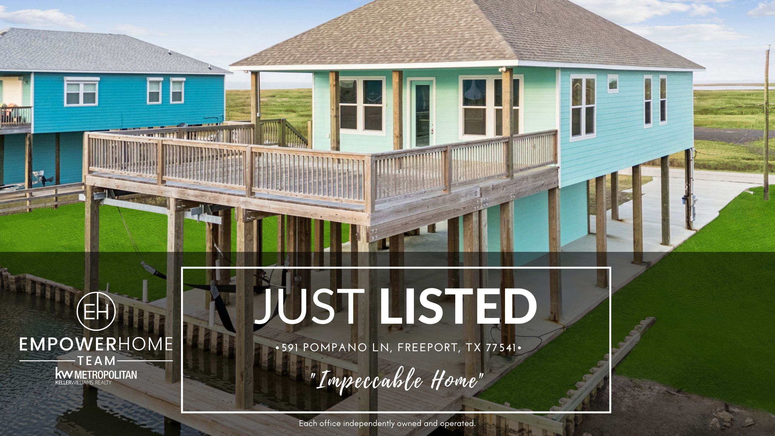 591 Pompano Ln, Freeport, TX 77541