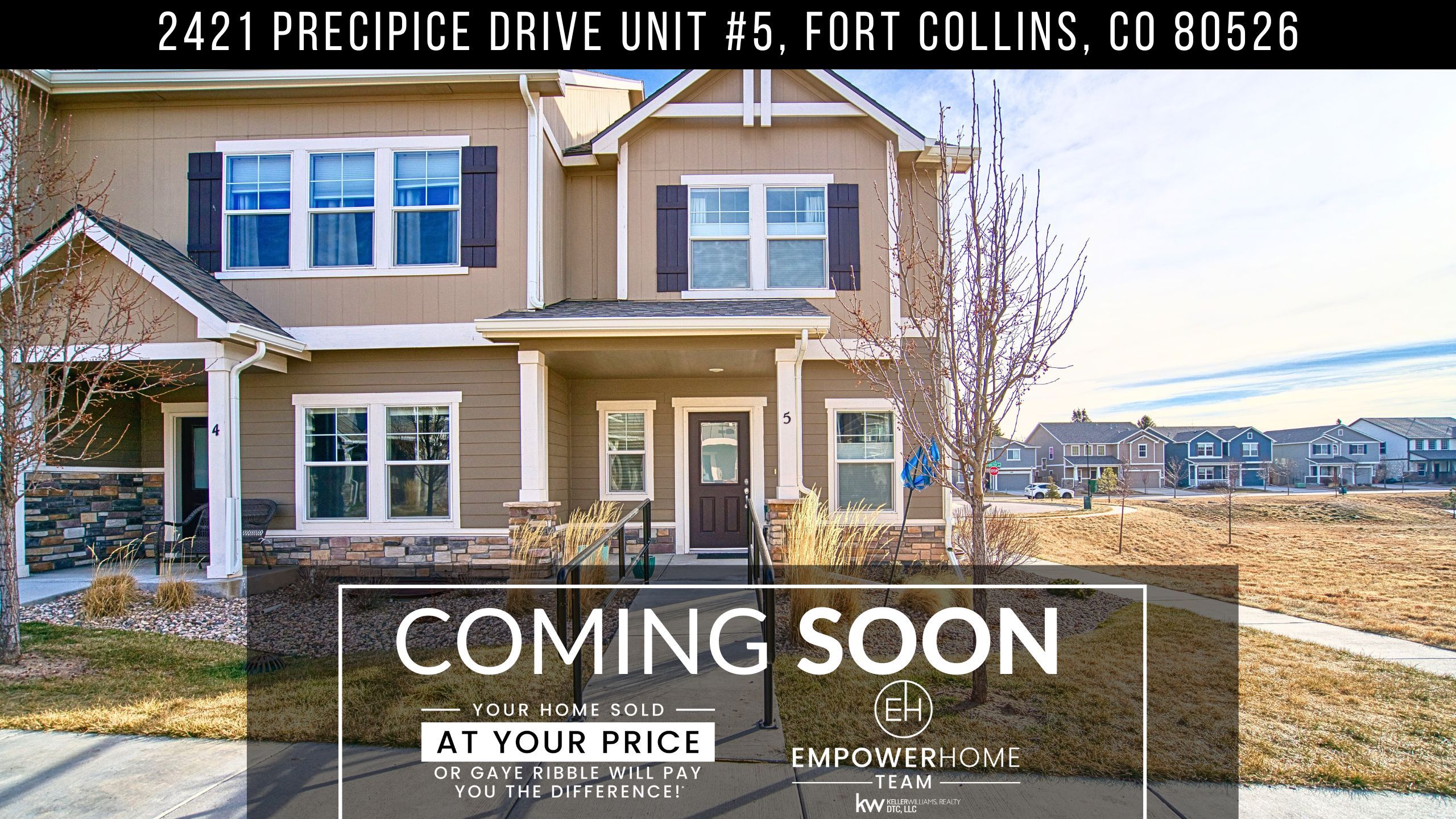 2421 Precipice Drive Unit #5, Fort Collins, CO 80526