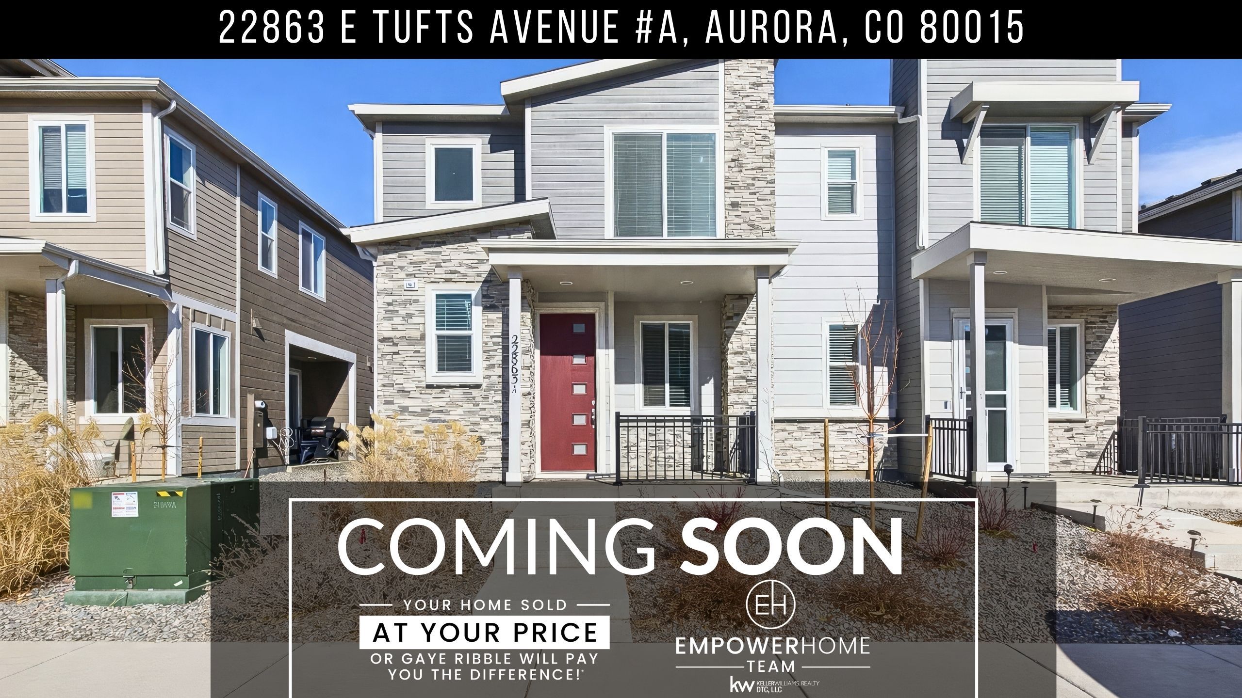 22863 E Tufts Avenue #A, Aurora, CO 80015