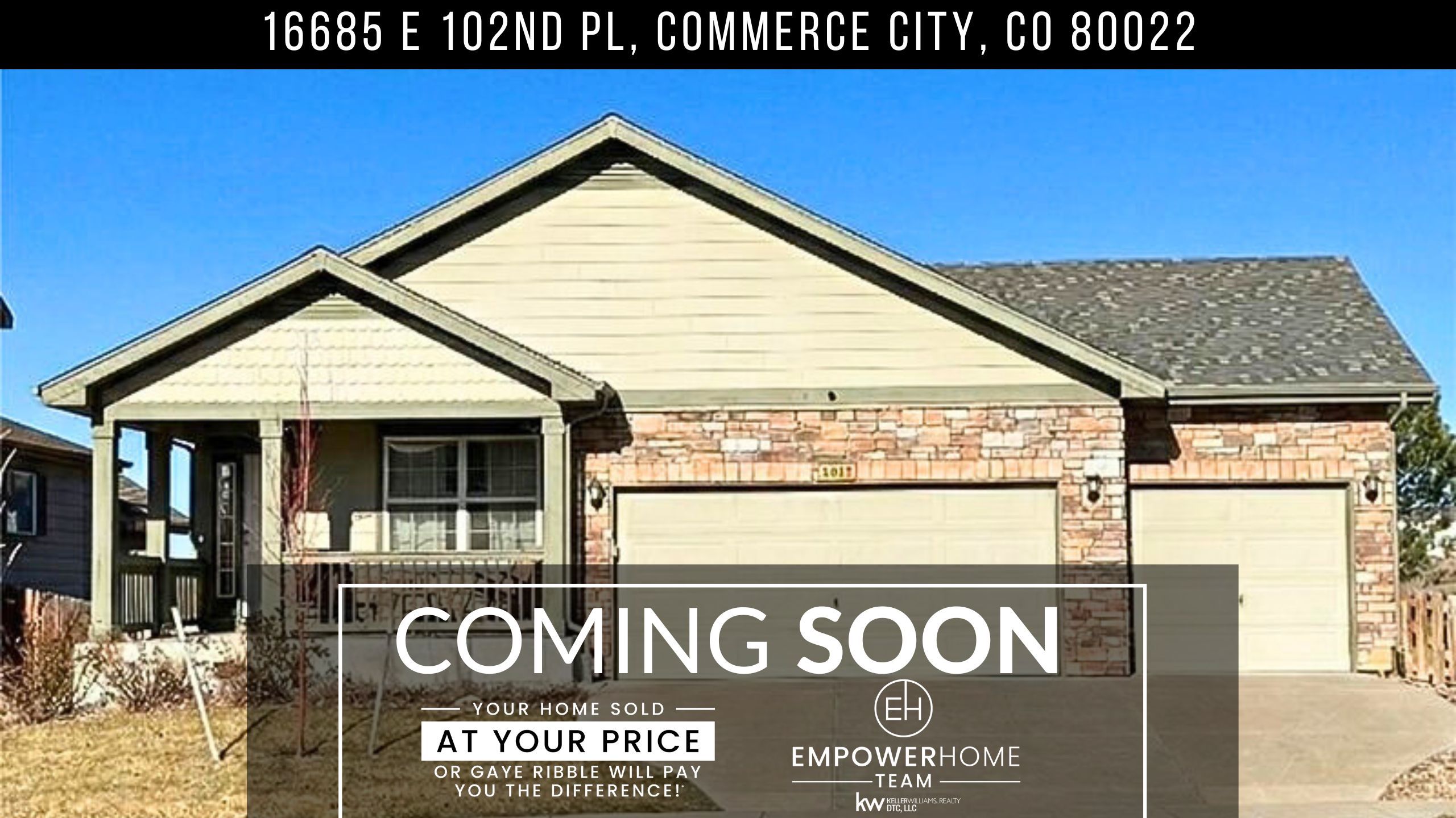 16685 E 102nd Pl, Commerce City, CO 80022