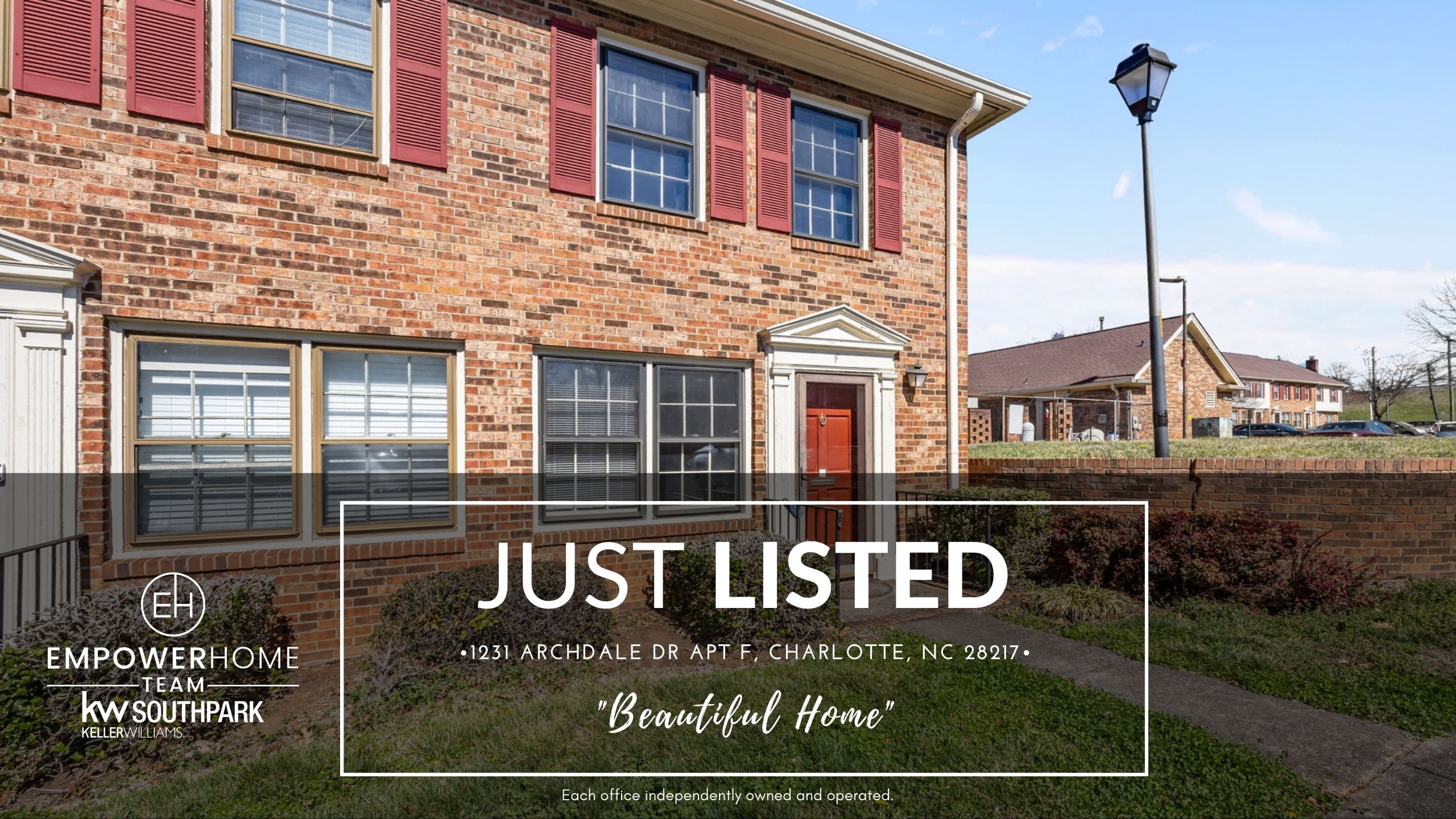 1231 Archdale Dr APT F, Charlotte, NC 28217