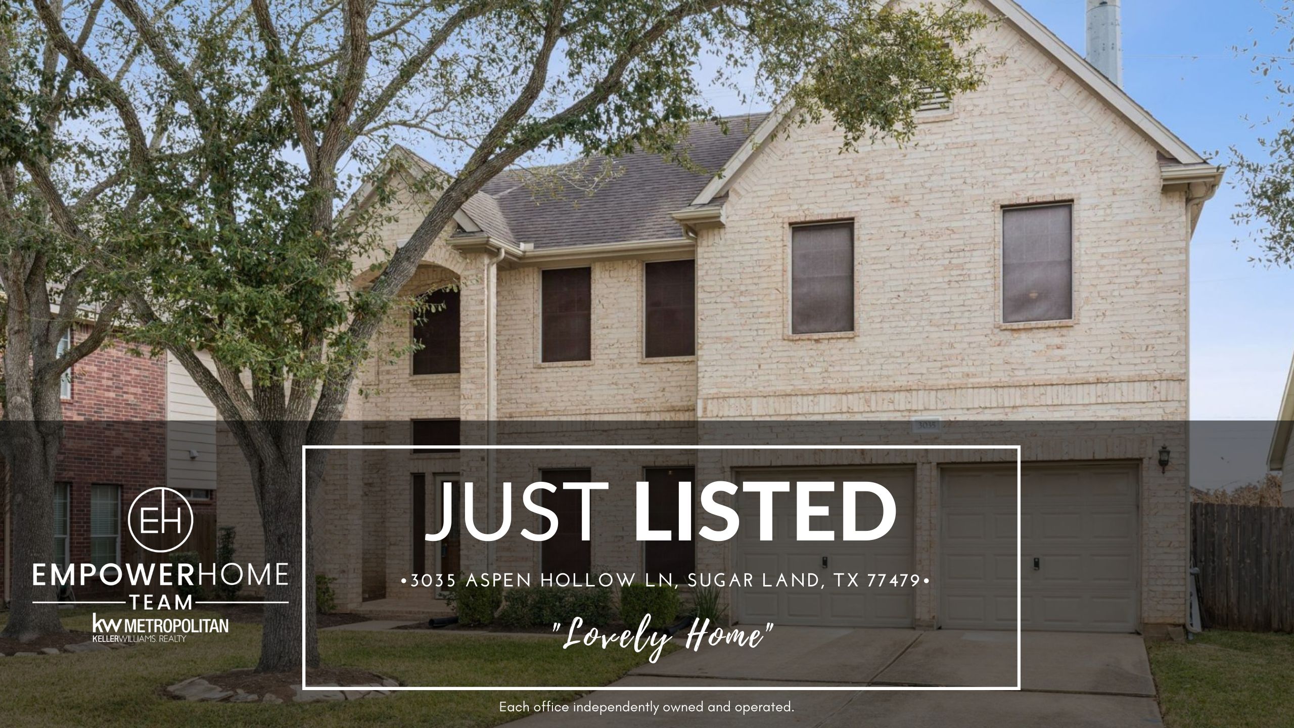 3035 Aspen Hollow Ln, Sugar Land, TX 77479