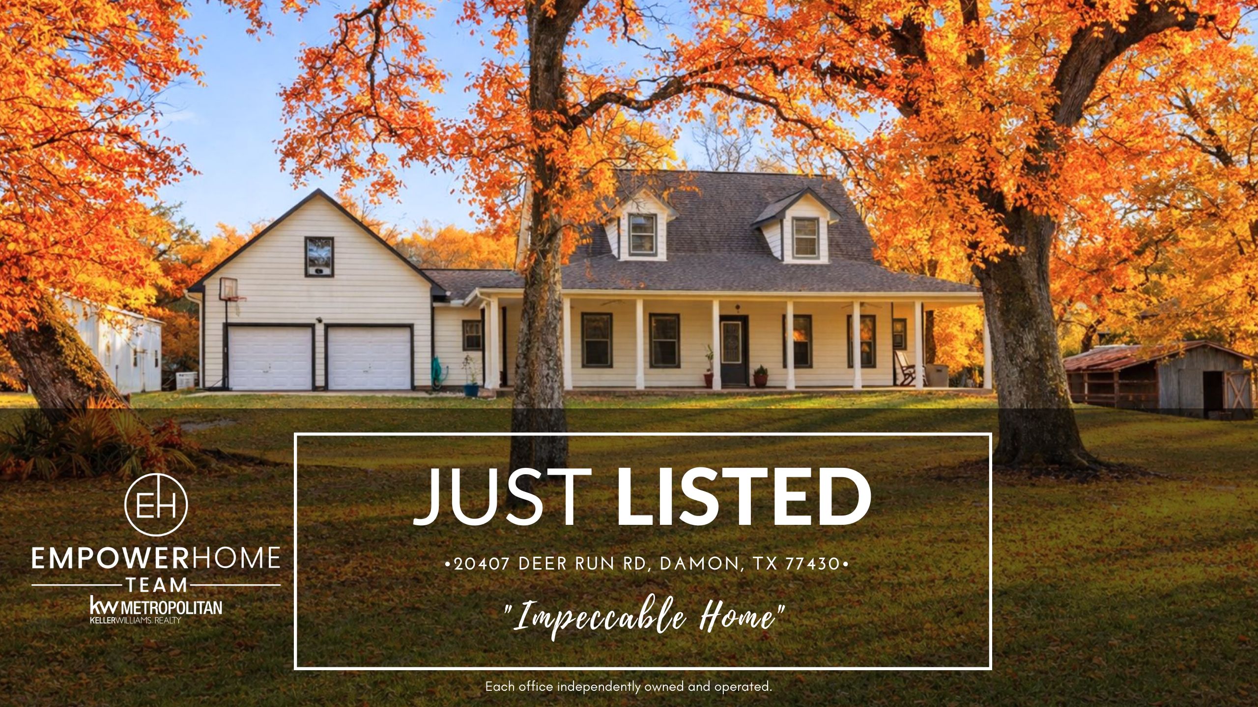 20407 Deer Run Rd, Damon, TX 77430