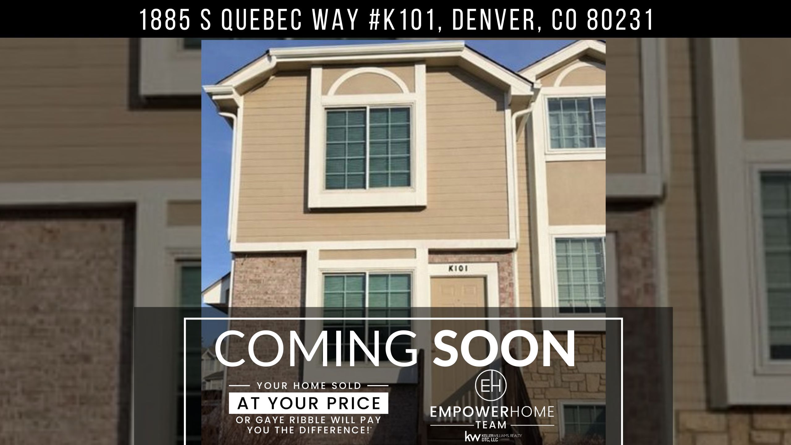 1885 S Quebec Way #K101, Denver, CO 80231