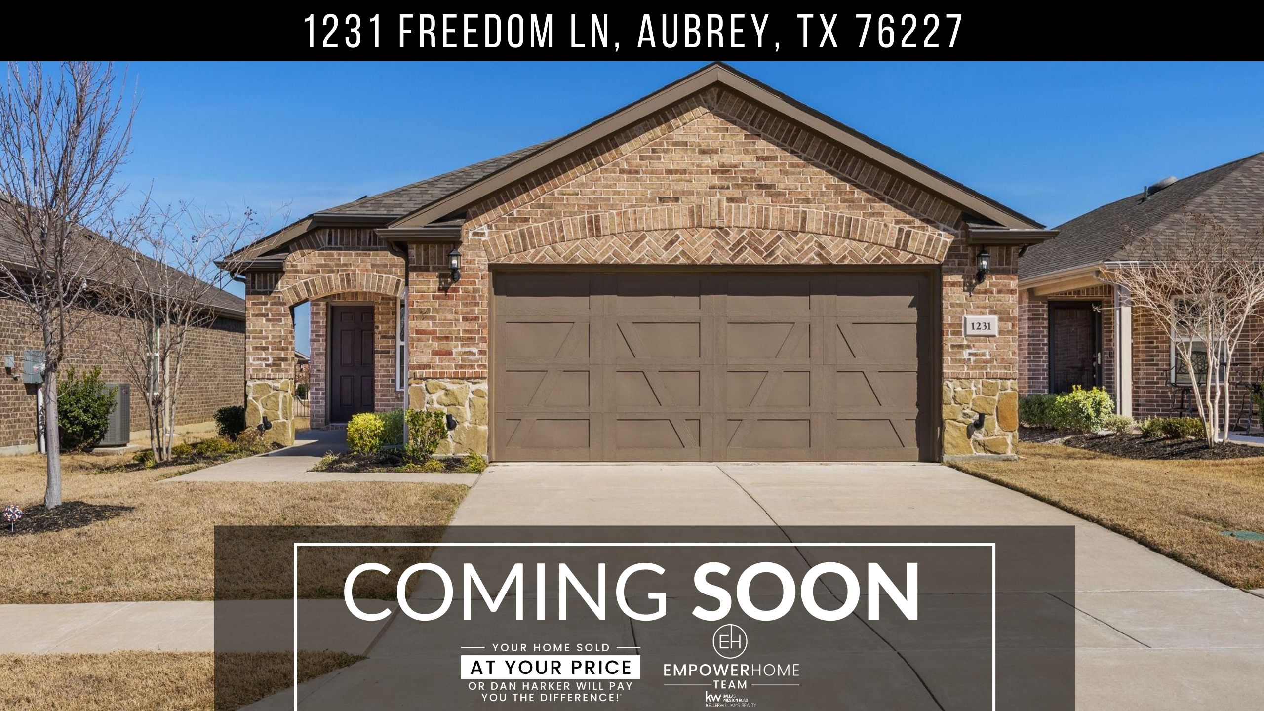 1231 Freedom Ln, Aubrey, TX 76227