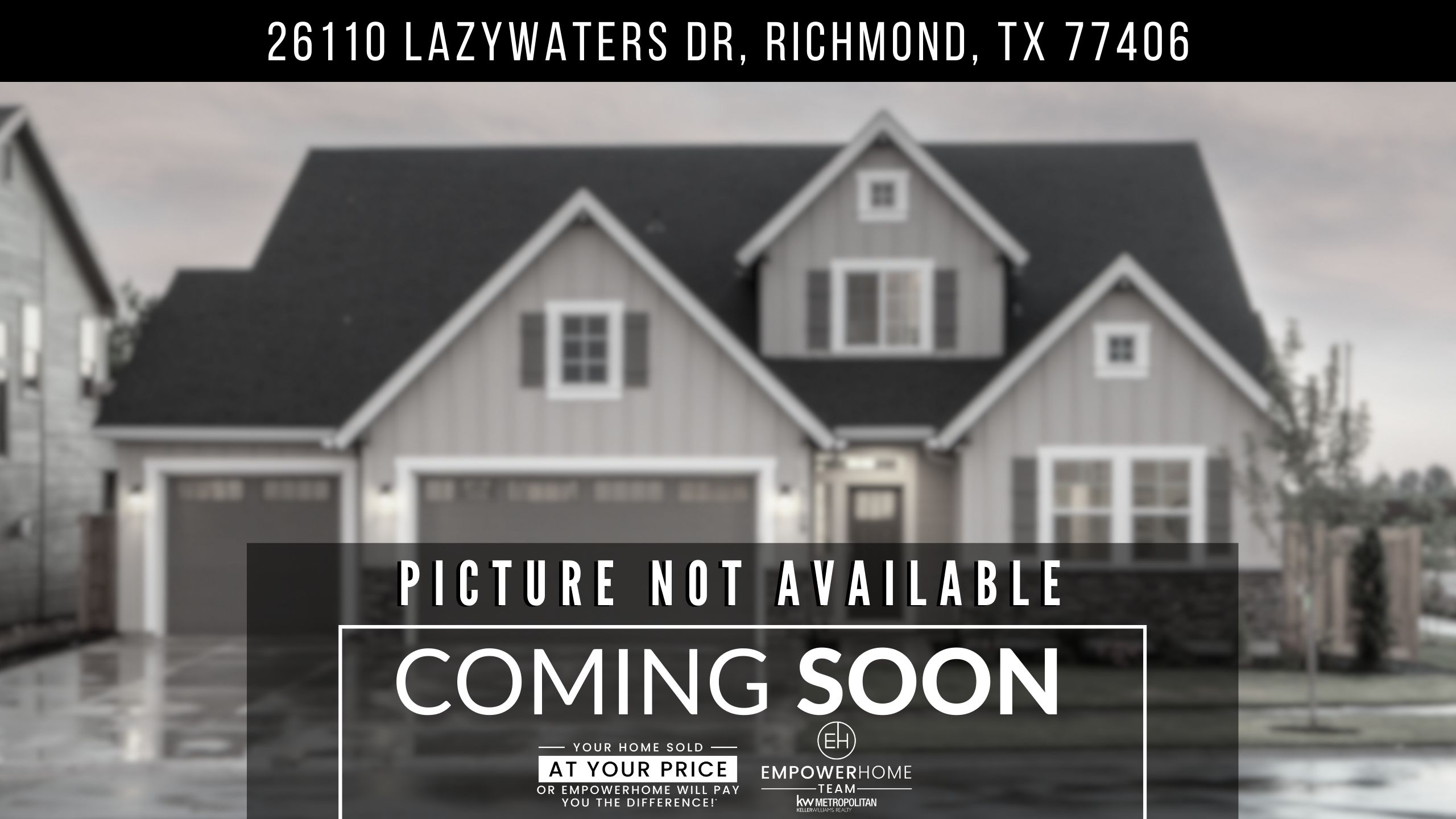 26110 Lazywaters Dr, Richmond, TX 77406