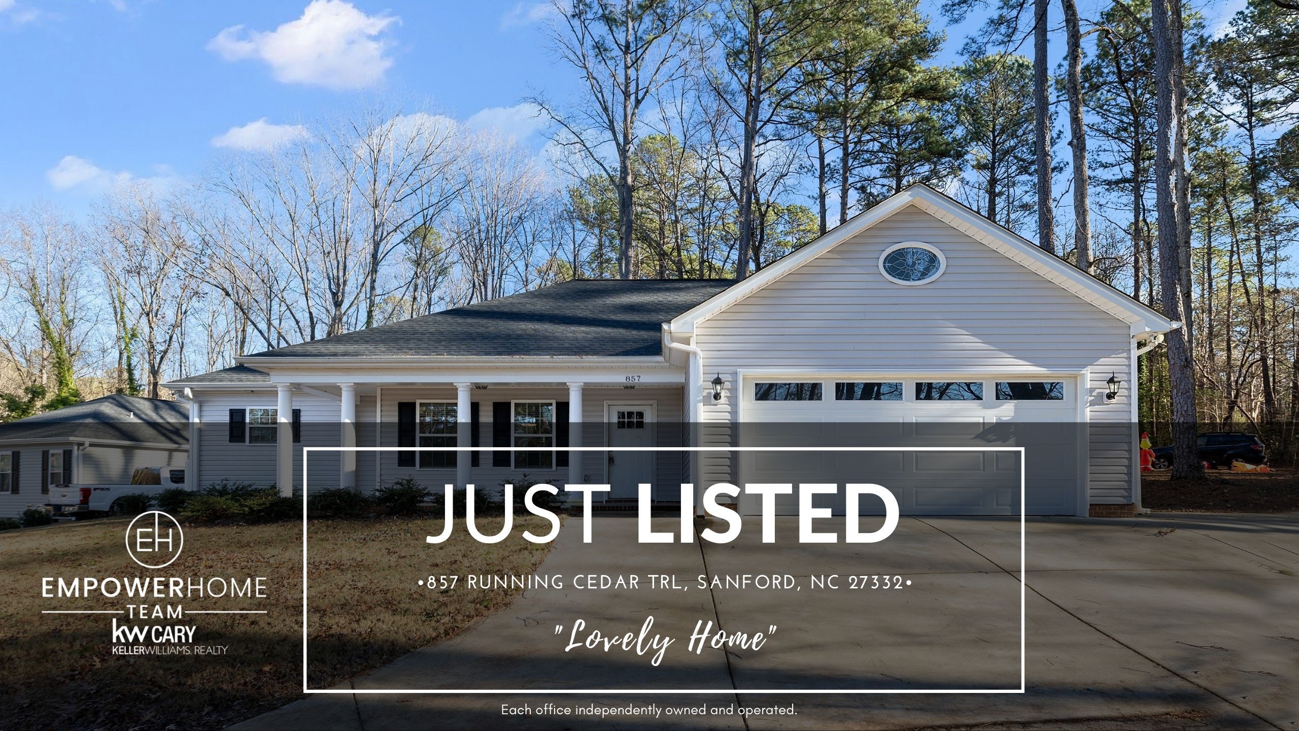 857 Running Cedar Trl, Sanford, NC 27332