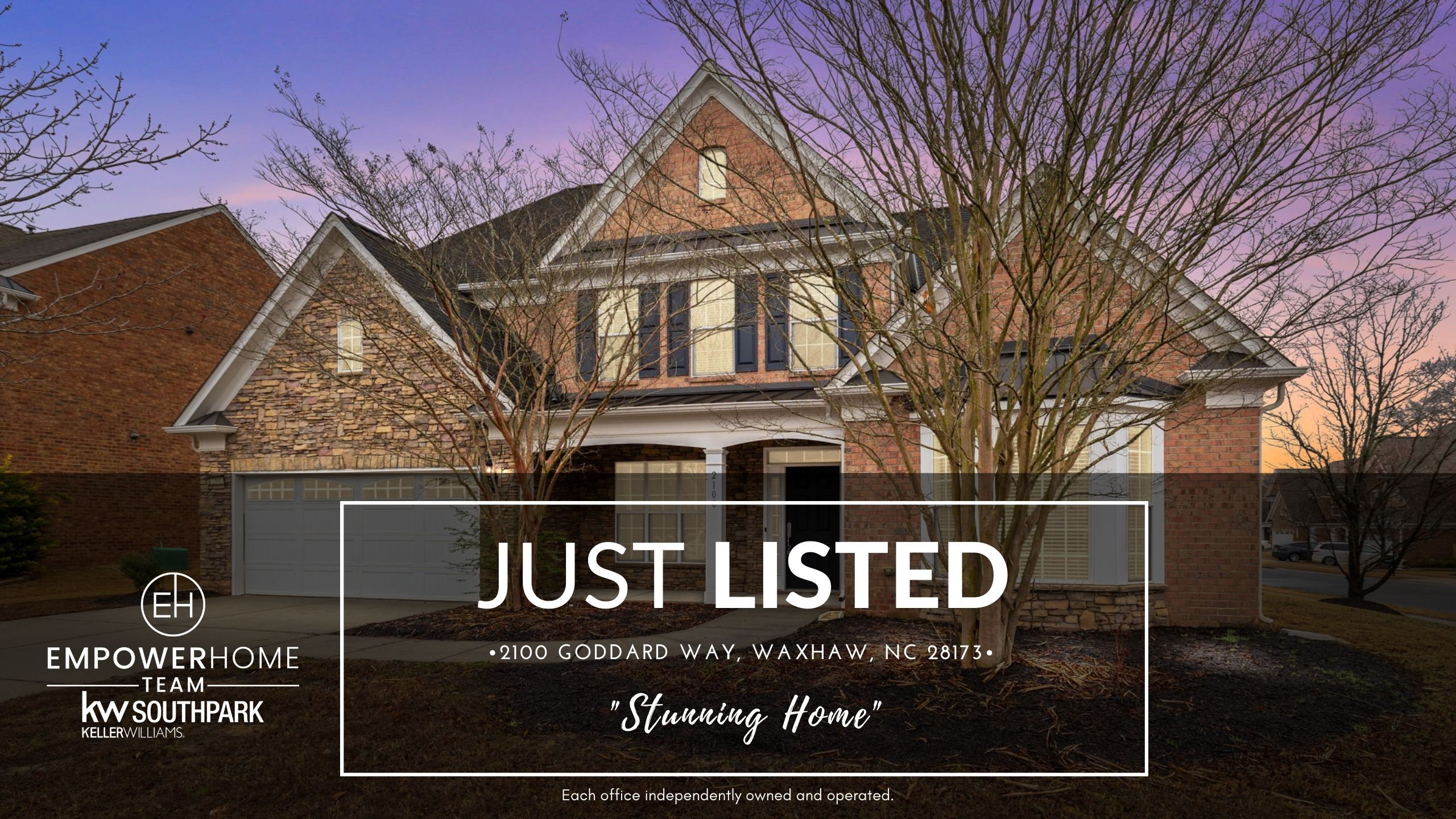 2100 Goddard Way, Waxhaw, NC 28173