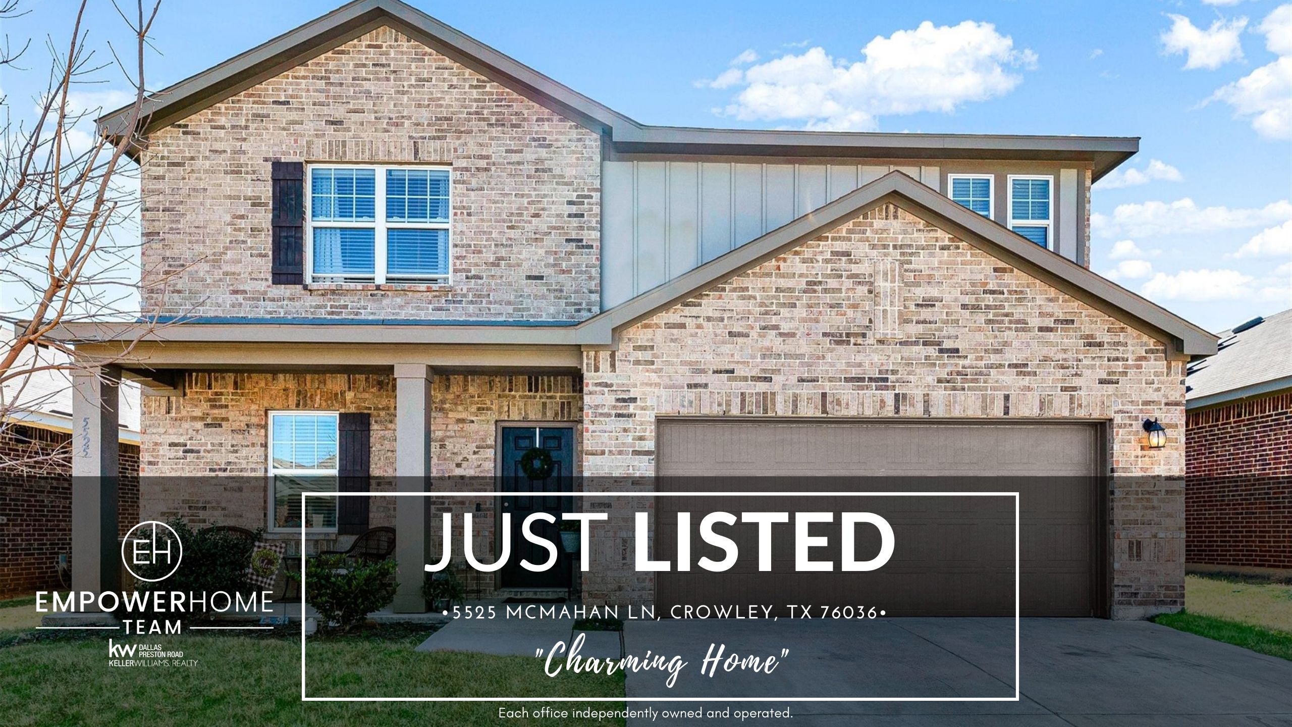 5525 McMahan Ln, Crowley, TX 76036