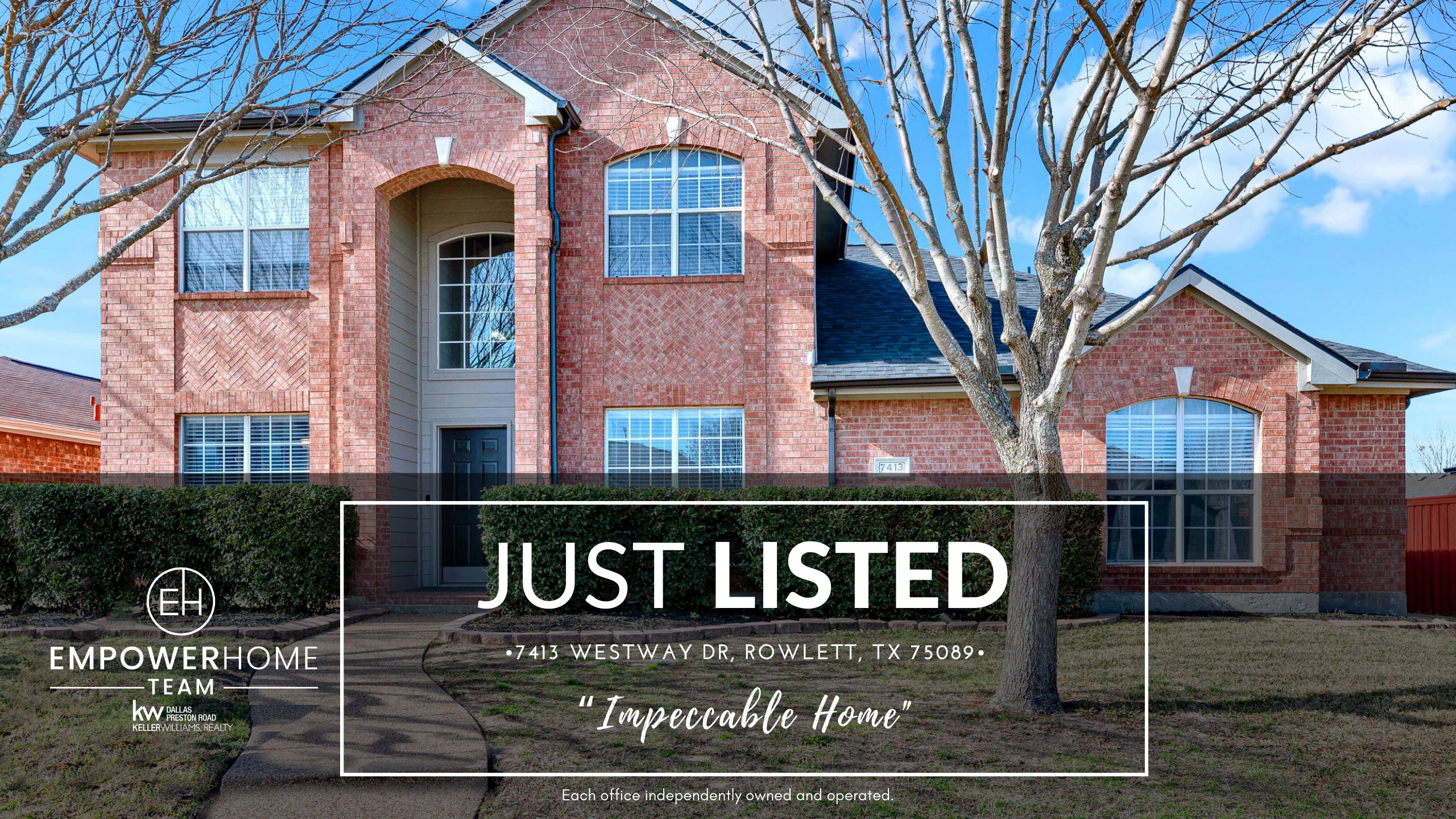 7413 Westway Dr, Rowlett, TX 75089