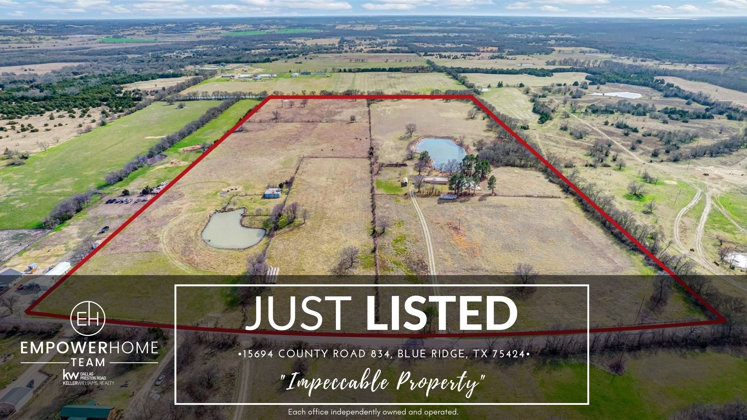 15694 County Road 834, Blue Ridge, TX 75424