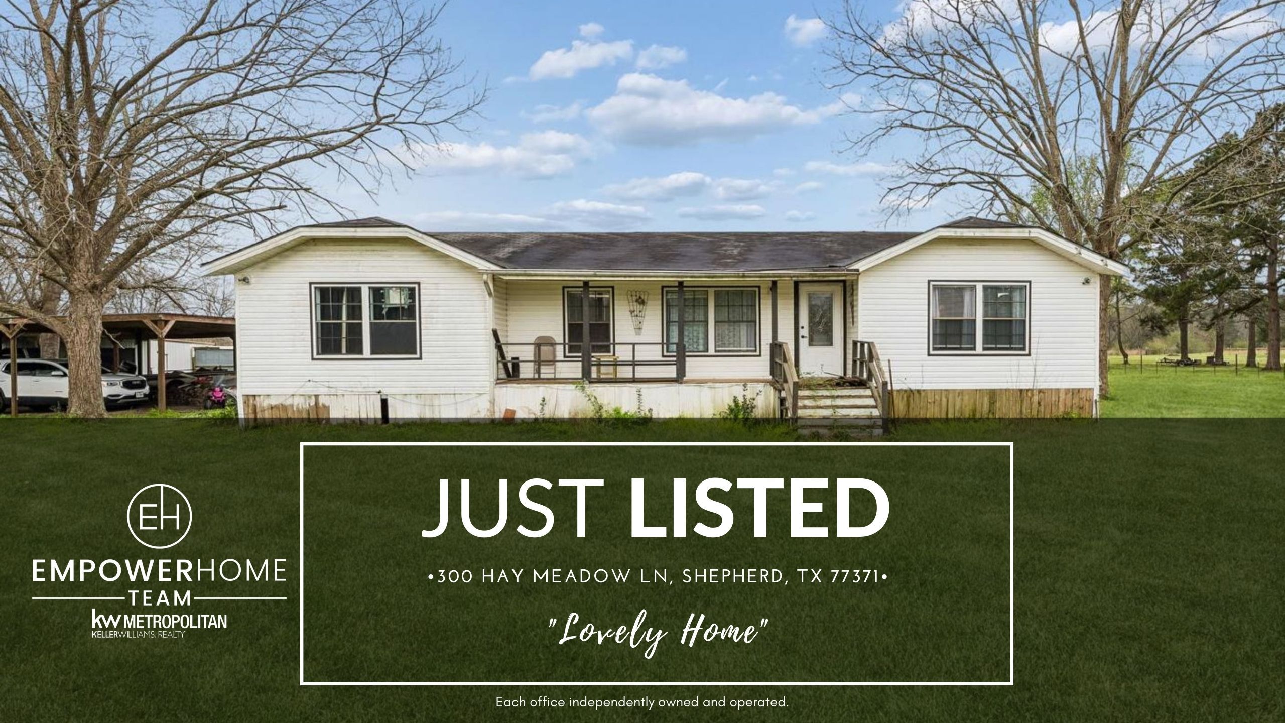 300 Hay Meadow Ln, Shepherd, TX 77371
