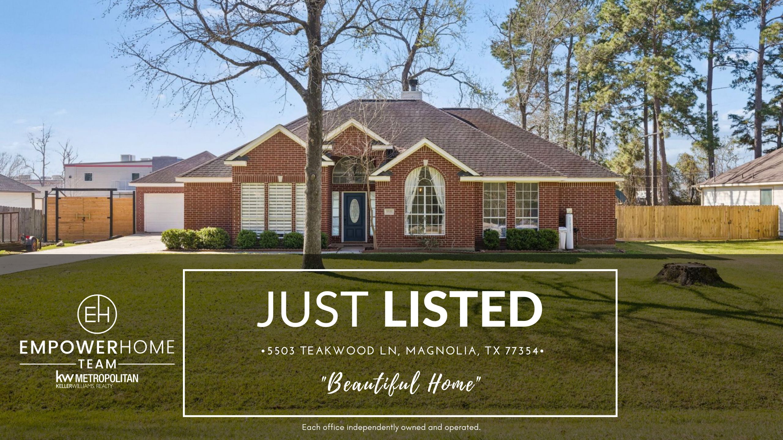 5503 Teakwood Ln, Magnolia, TX 77354