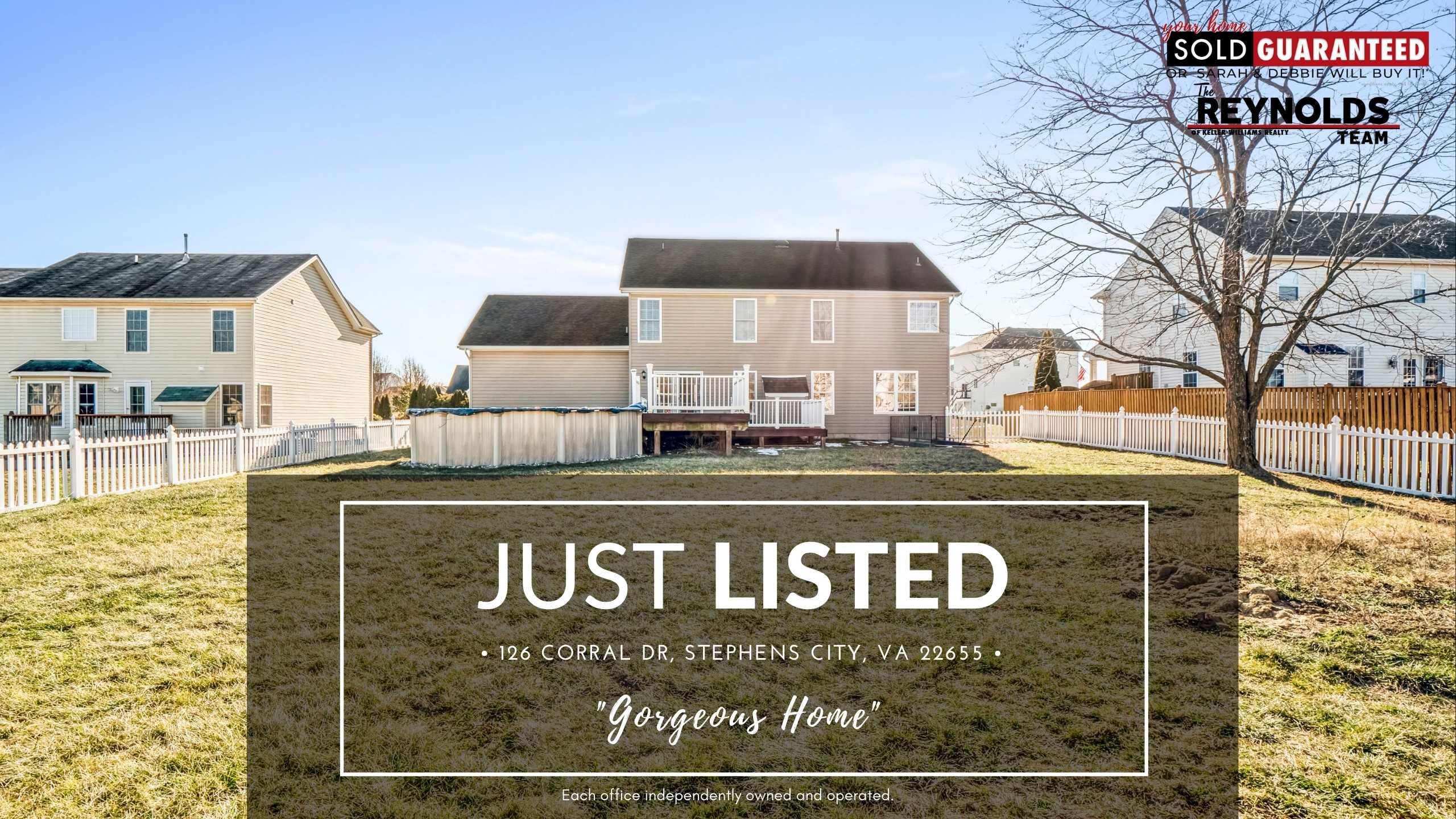 126 Corral Dr, Stephens City, VA 22655