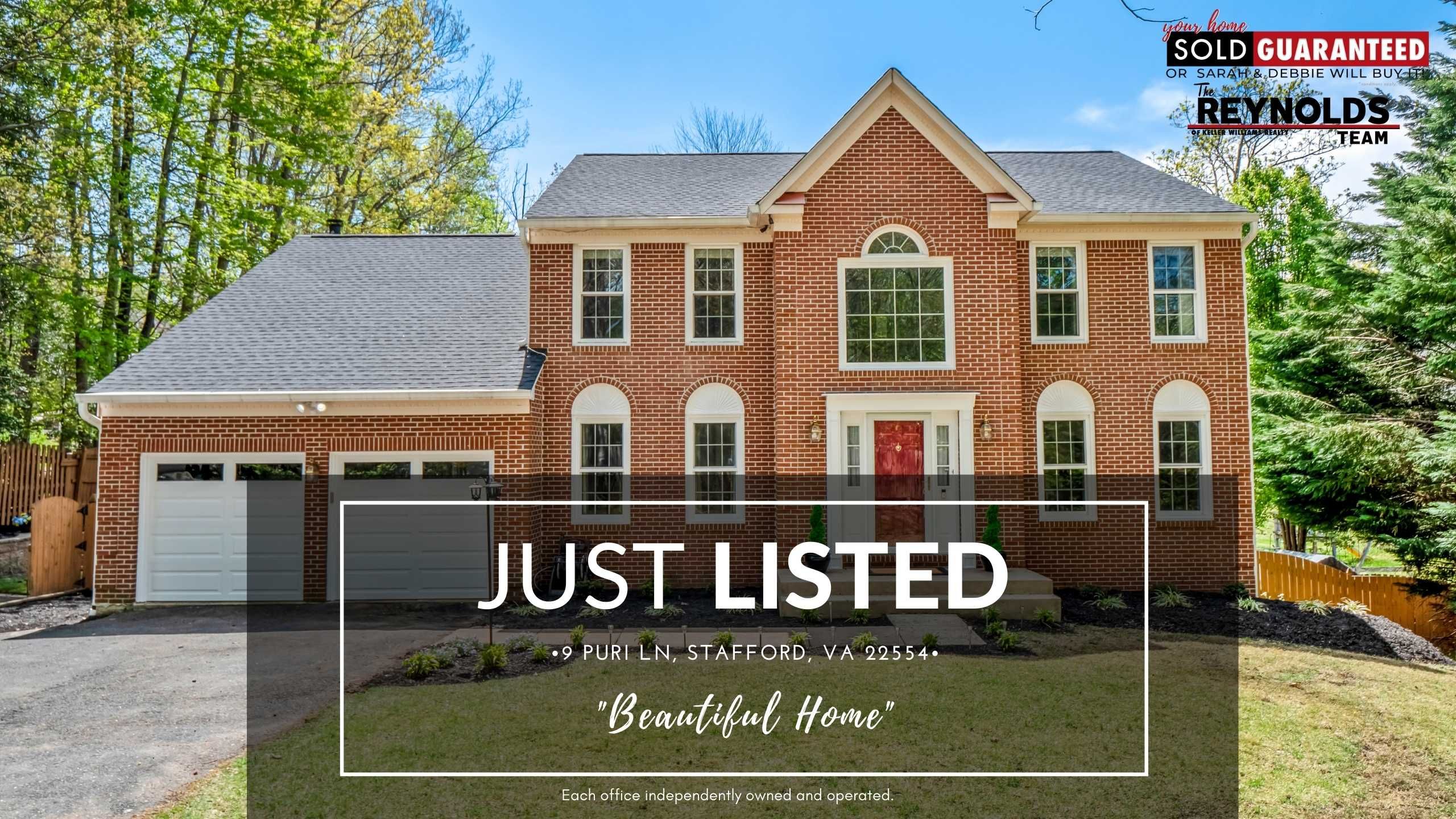 9 Puri Ln, Stafford, VA 22554