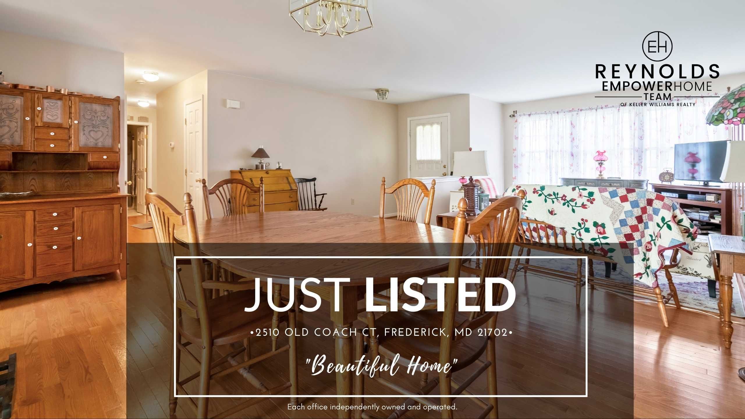 2510 Old Coach Ct, Frederick, MD 21702