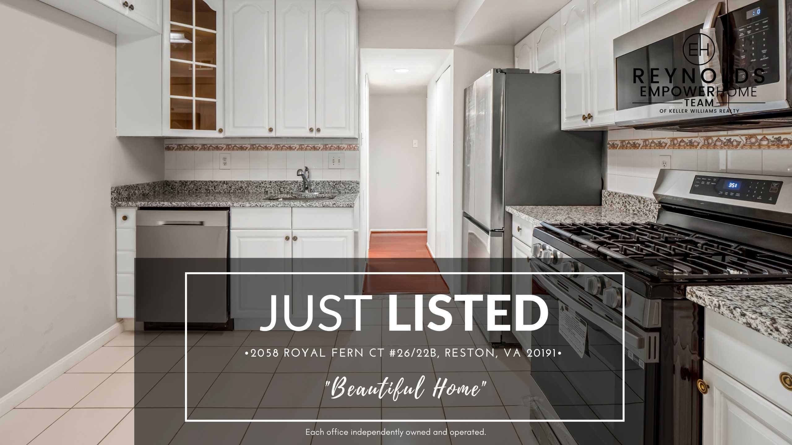 2058 Royal Fern Ct #26/22B, Reston, VA 20191