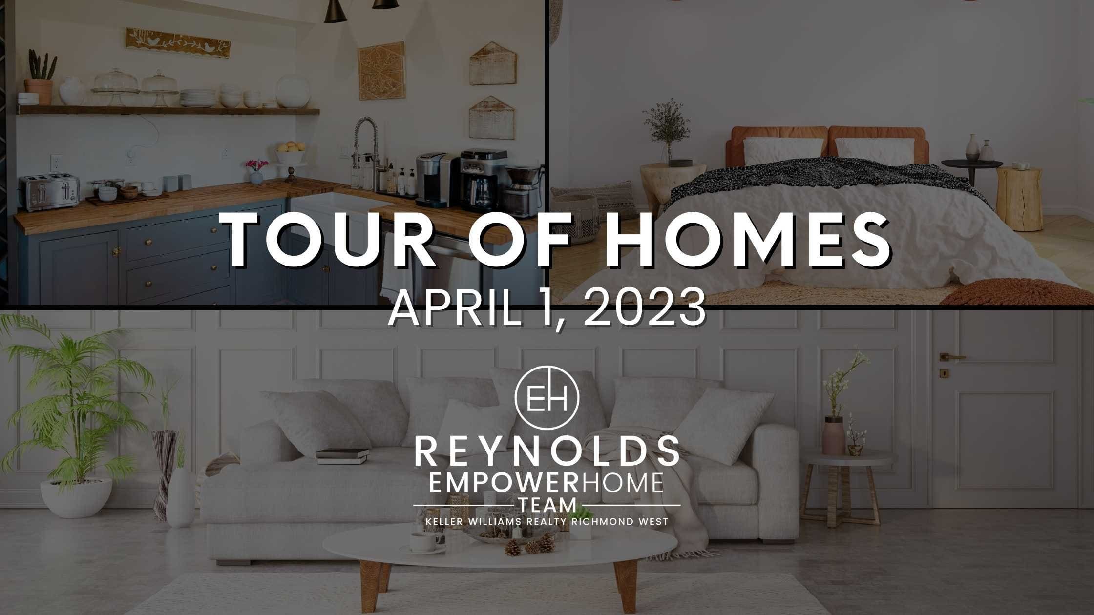Richmond Tour of Homes In-Person April 1