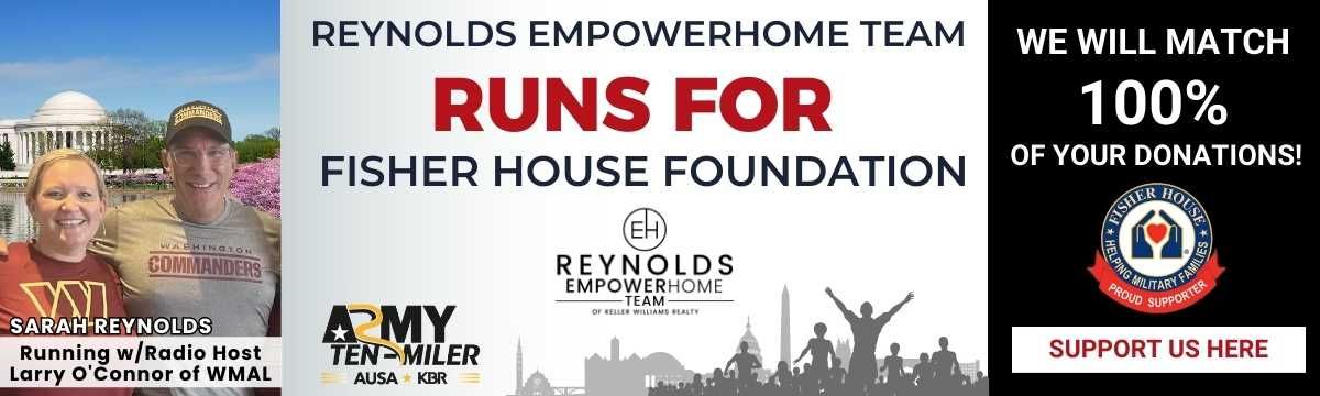 Empowering Military Families: Reynolds EmpowerHome Team and 18 Runners Running for The Fisher House Foundation