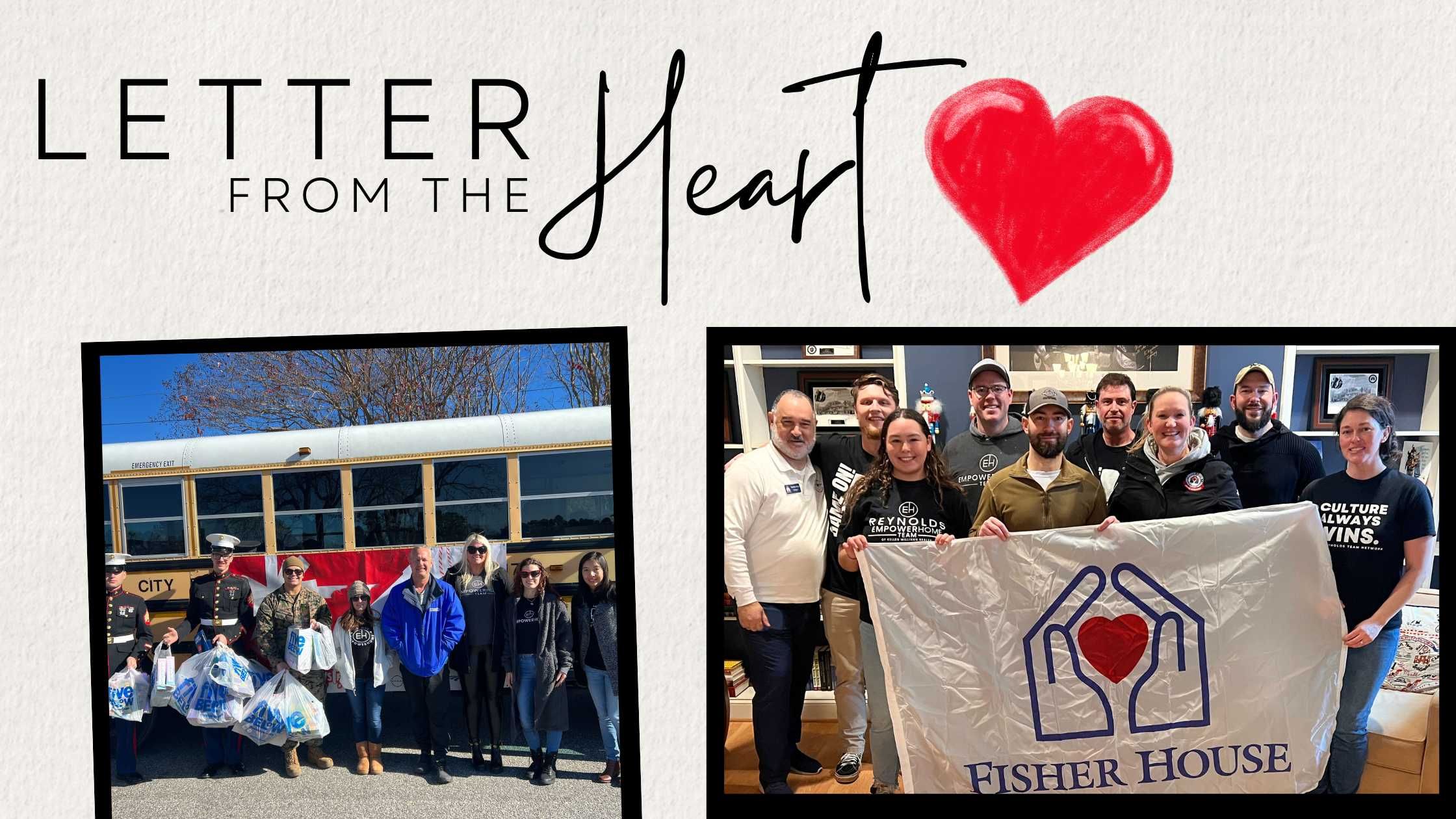 Letter From The Heart from Sarah & Debbie Reynolds from Hampton Roads – March 2024