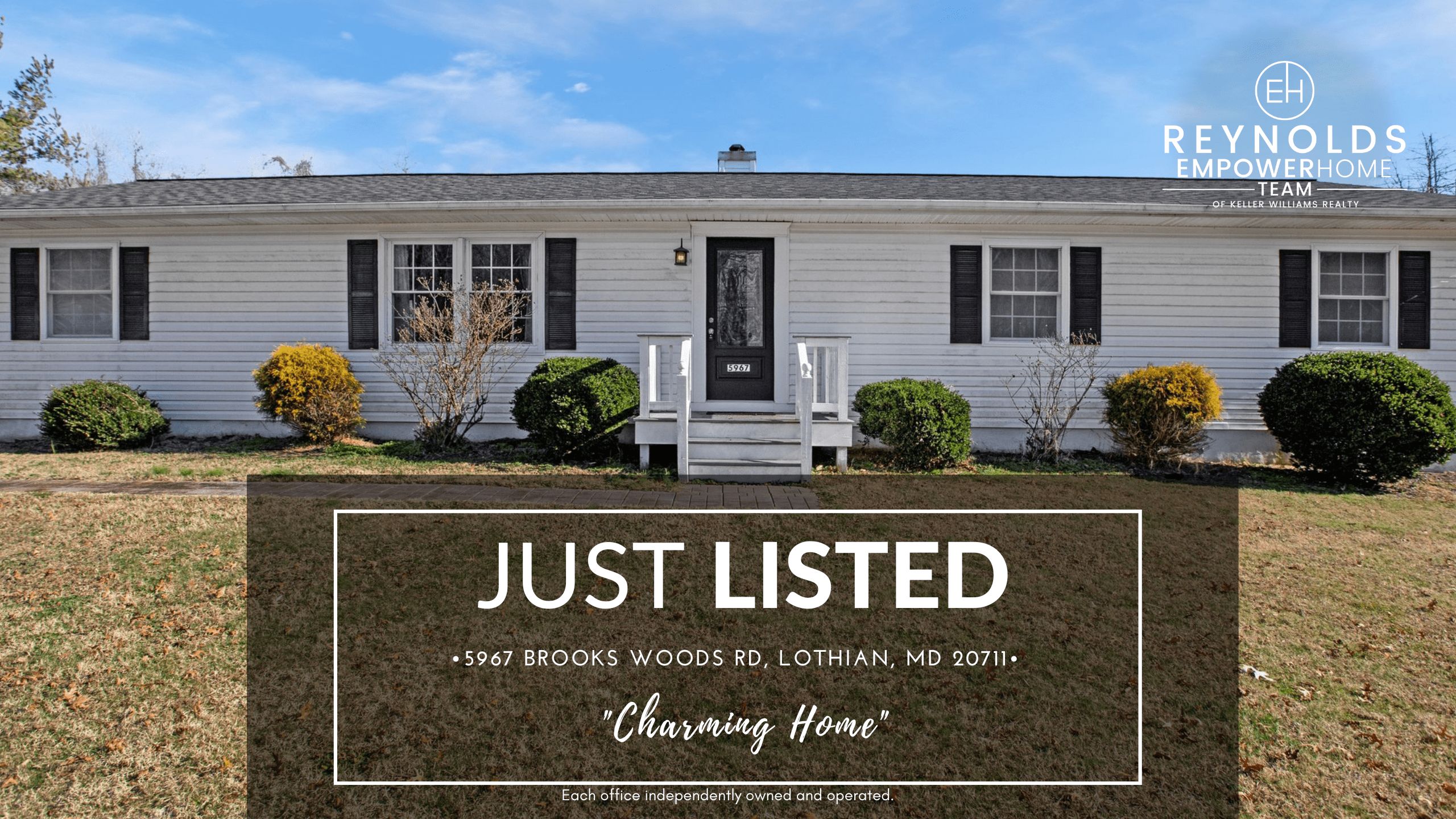 5967 Brooks Woods Rd, Lothian, MD 20711