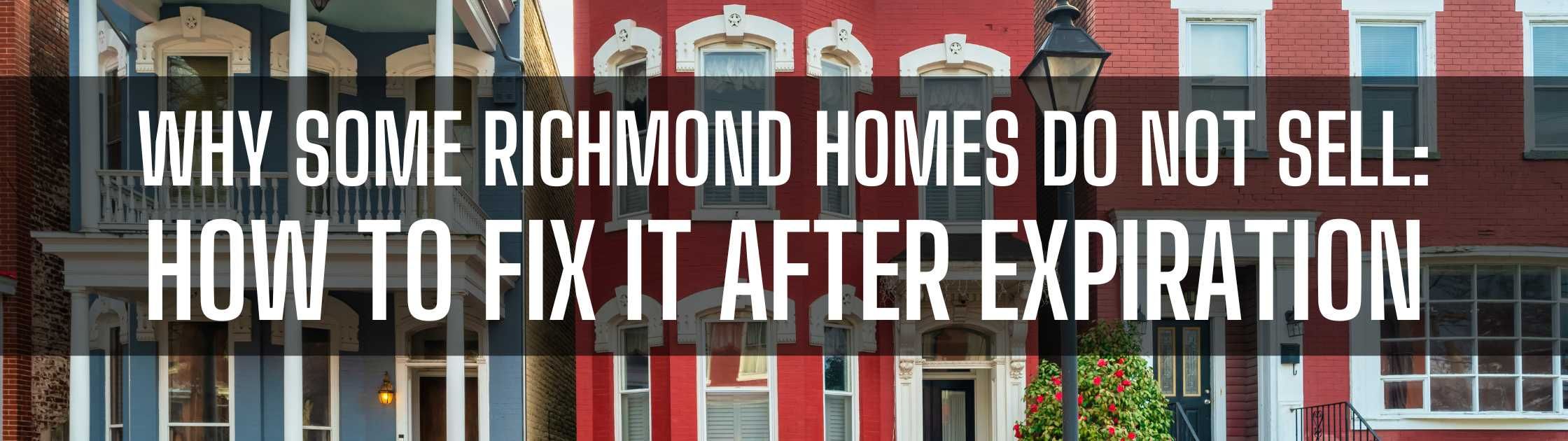 Richmond Homes Sell Faster When Pricing Is Right from Day One
