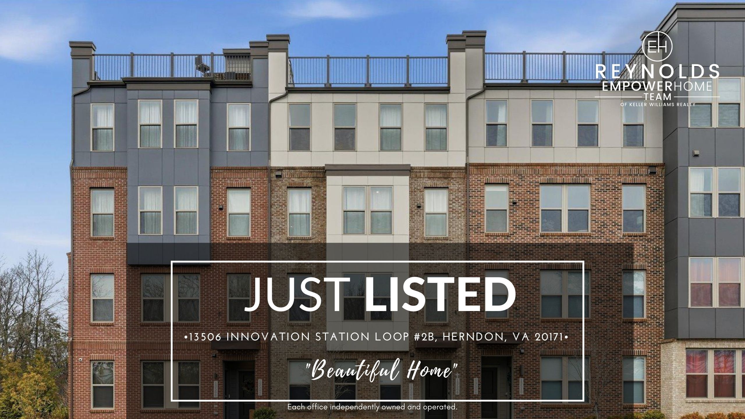 13506 Innovation Station Loop #2B, Herndon, VA 20171