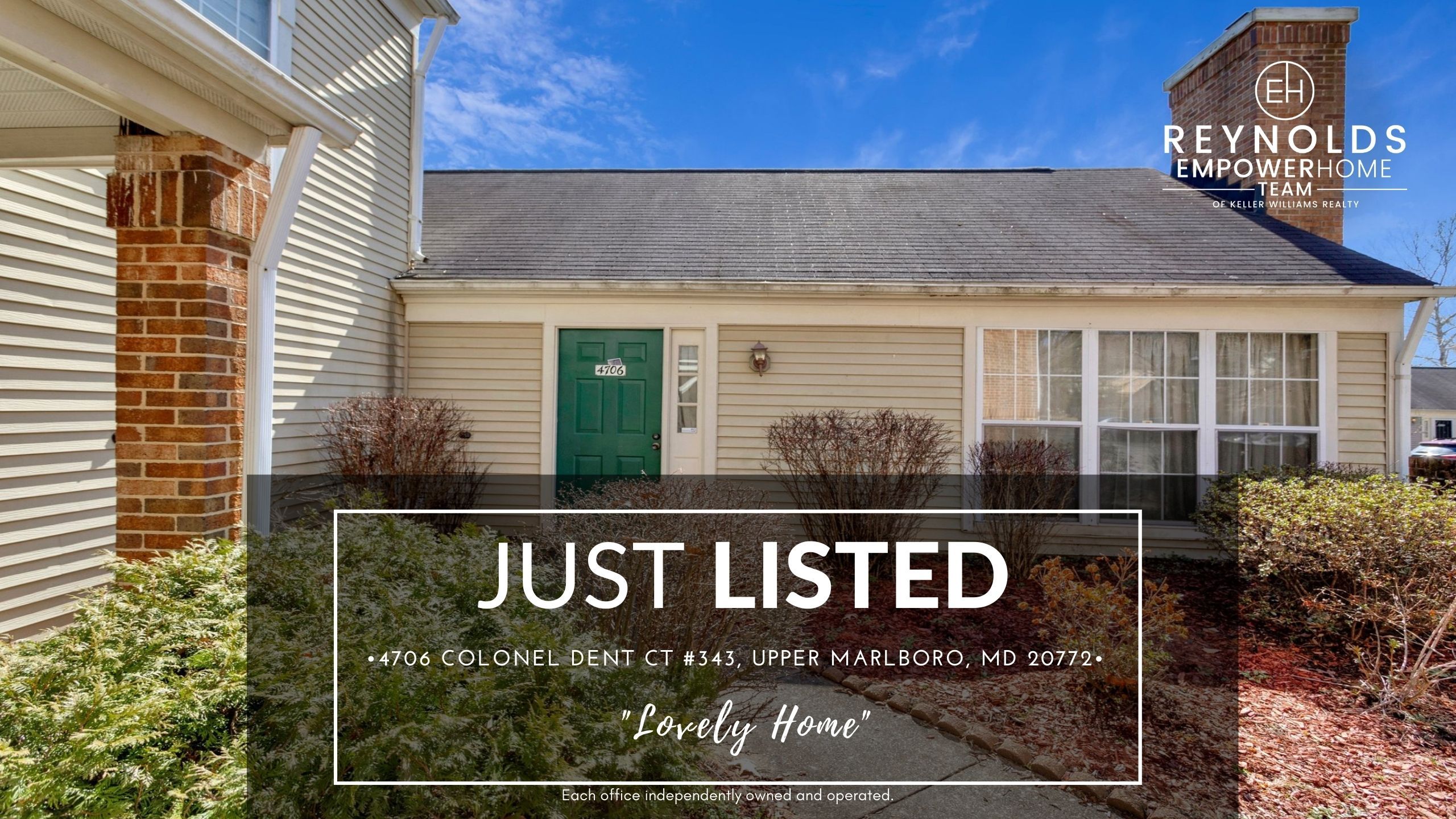 4706 Colonel Dent Ct #343, Upper Marlboro, MD 20772
