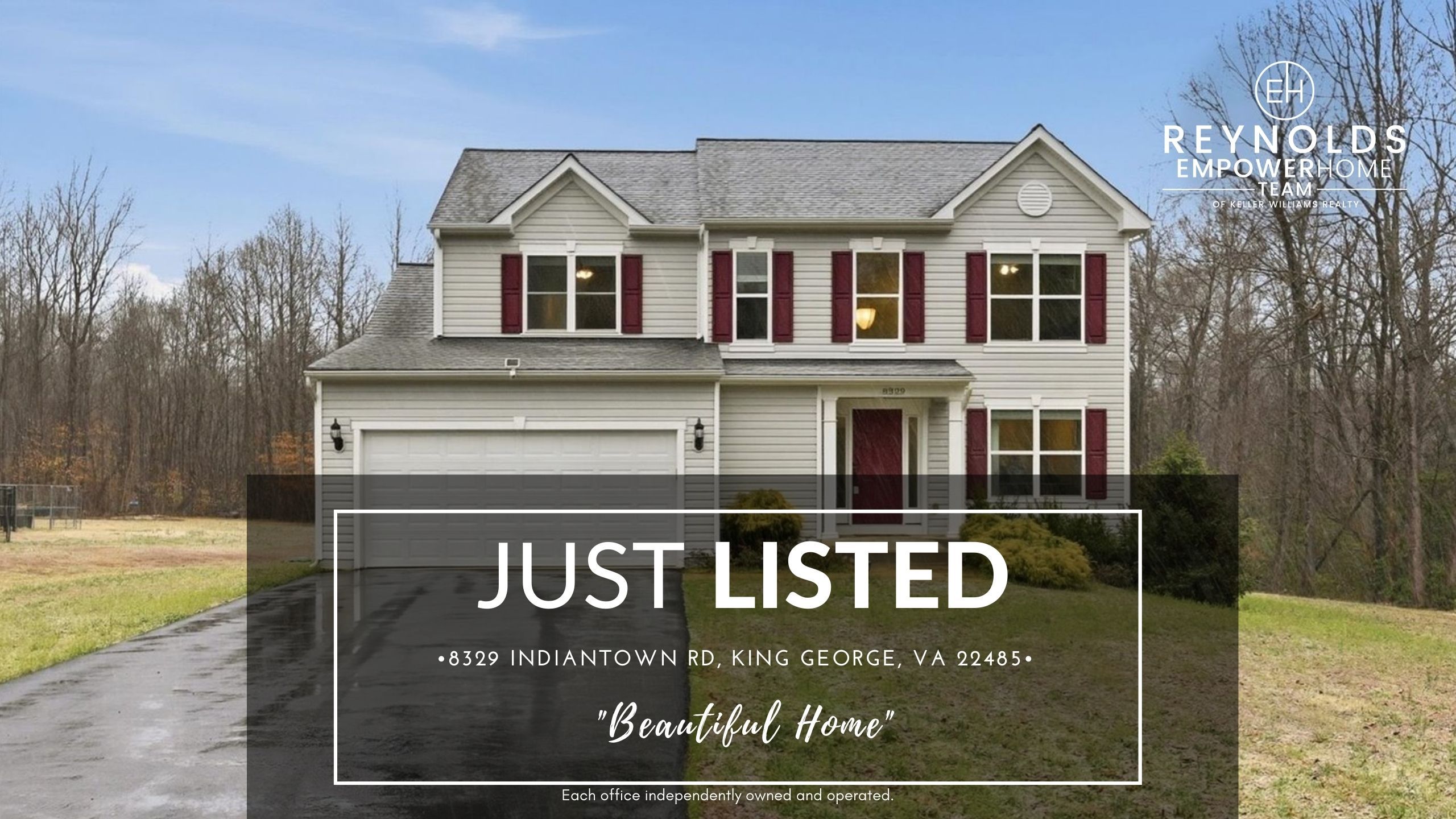 8329 Indiantown Rd, King George, VA 22485