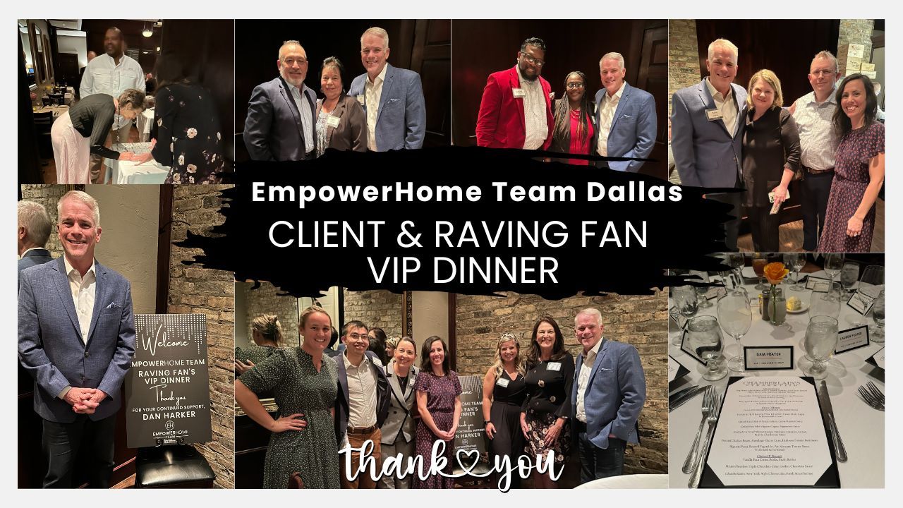 Celebrating our Forever Client & Raving Fans with a VIP Dinner!