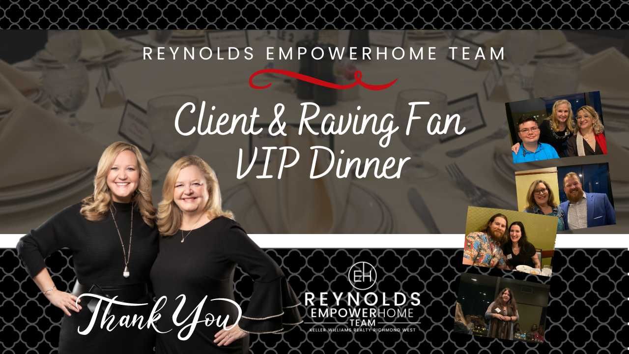 Exclusive VIP Dinner For Our Amazing Clients & Raving Fans!