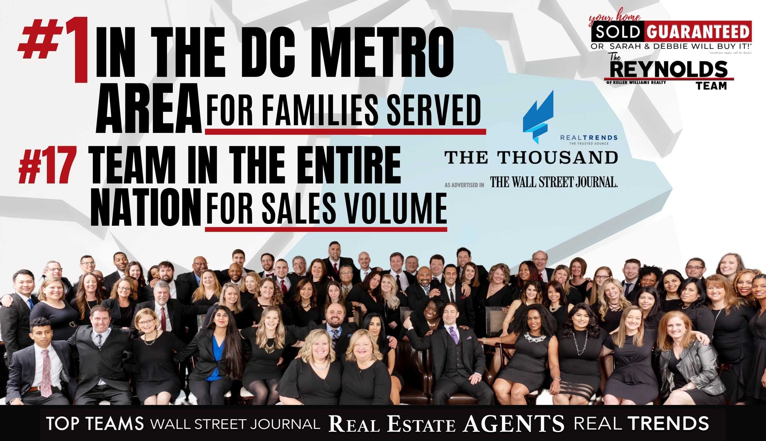 WE DID IT AGAIN!! NUMBER 1 IN THE DC METRO AREA!!!