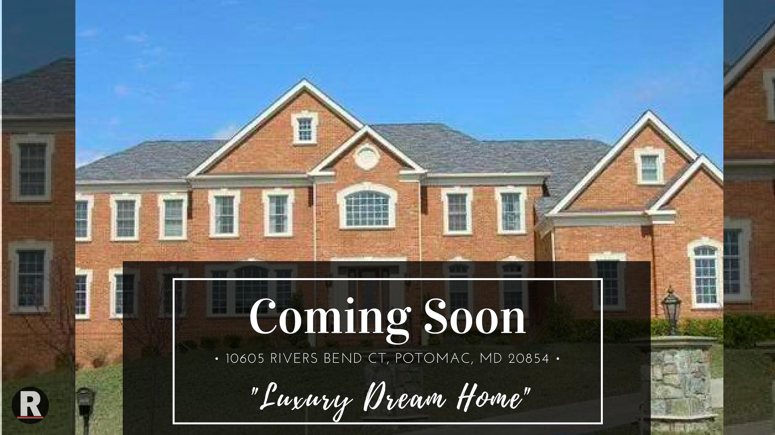 Coming Soon! 10605 Rivers Bend Ct, Potomac, MD 20854