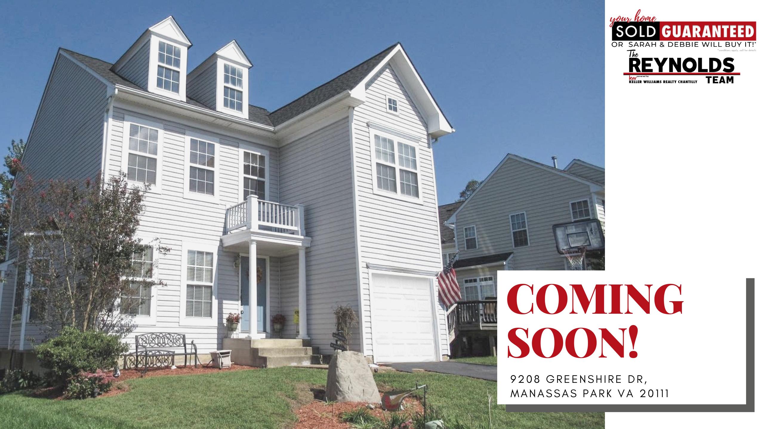 Coming Soon! 9208 Greenshire Dr, Manassas Park VA 20111