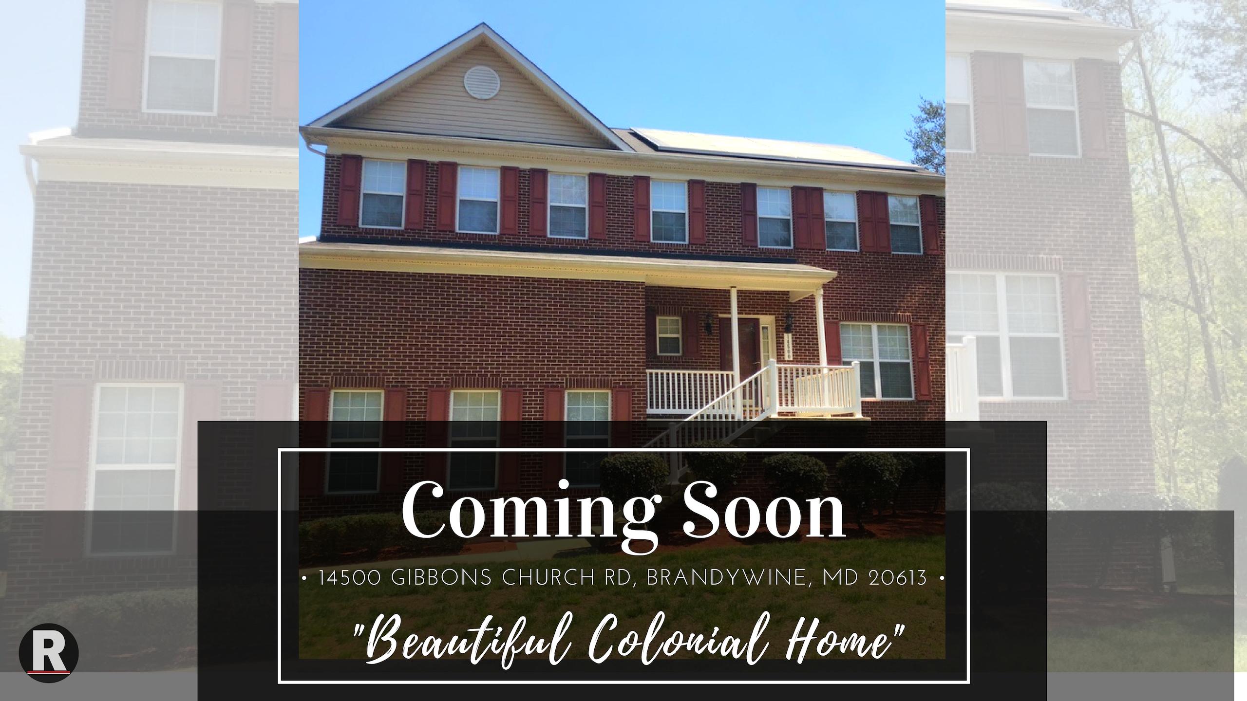 Coming Soon! 14500 Gibbons Church Rd, Brandywine, MD 20613